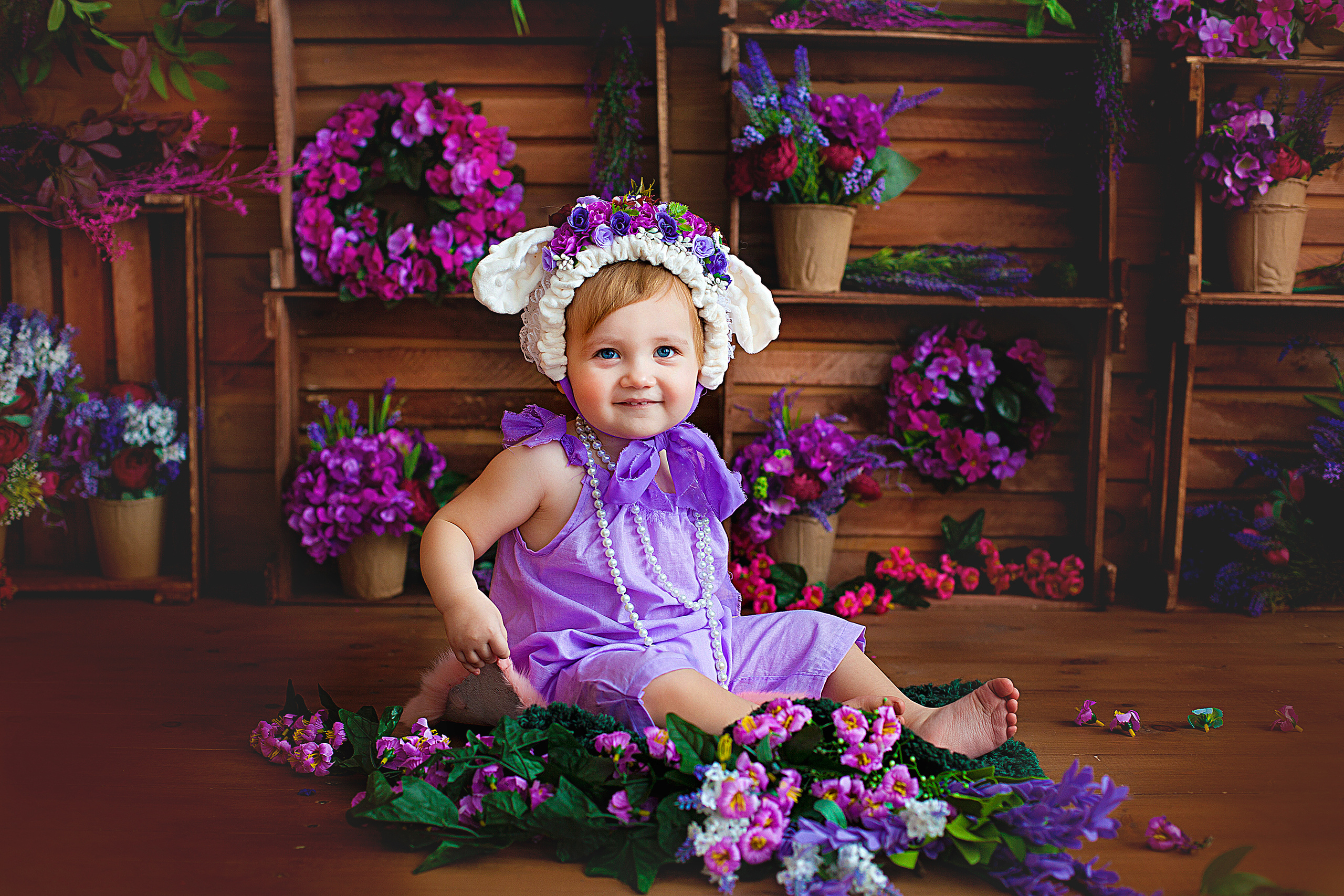 Детская фотосессия детей до 7 лет. Фотограф новорожденных и детей до года в Новосибирске Ka