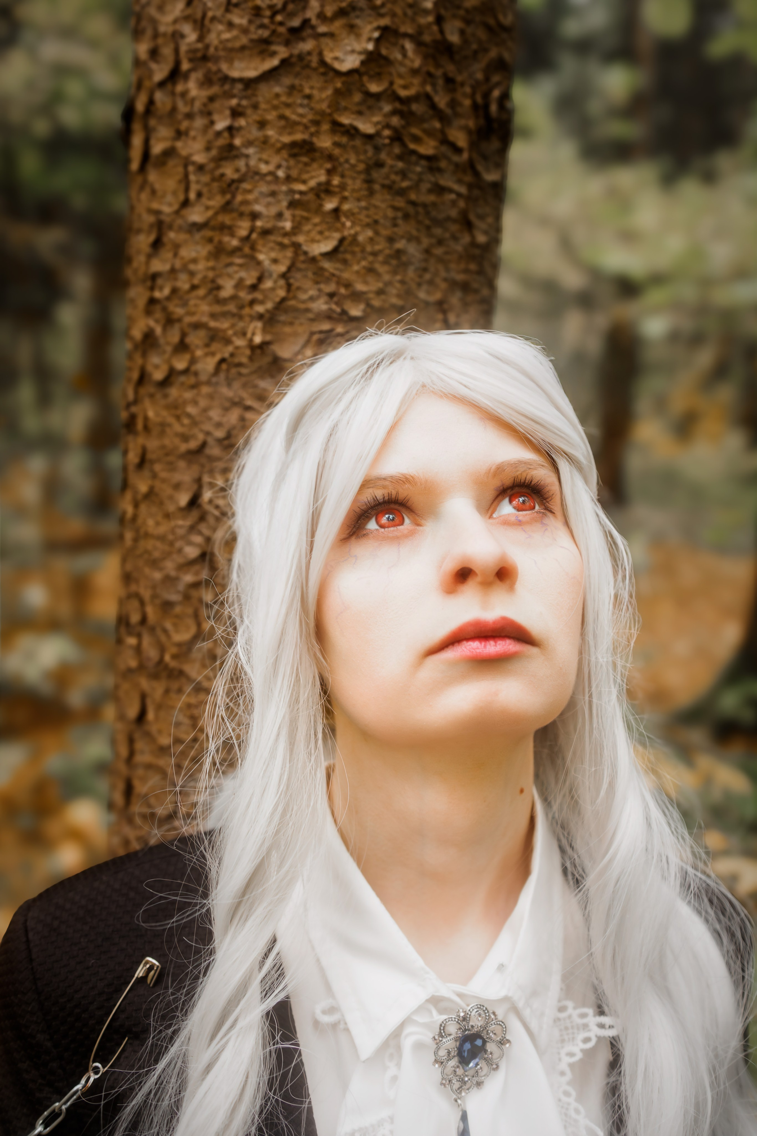 Фотосессия Вампиры в лесу