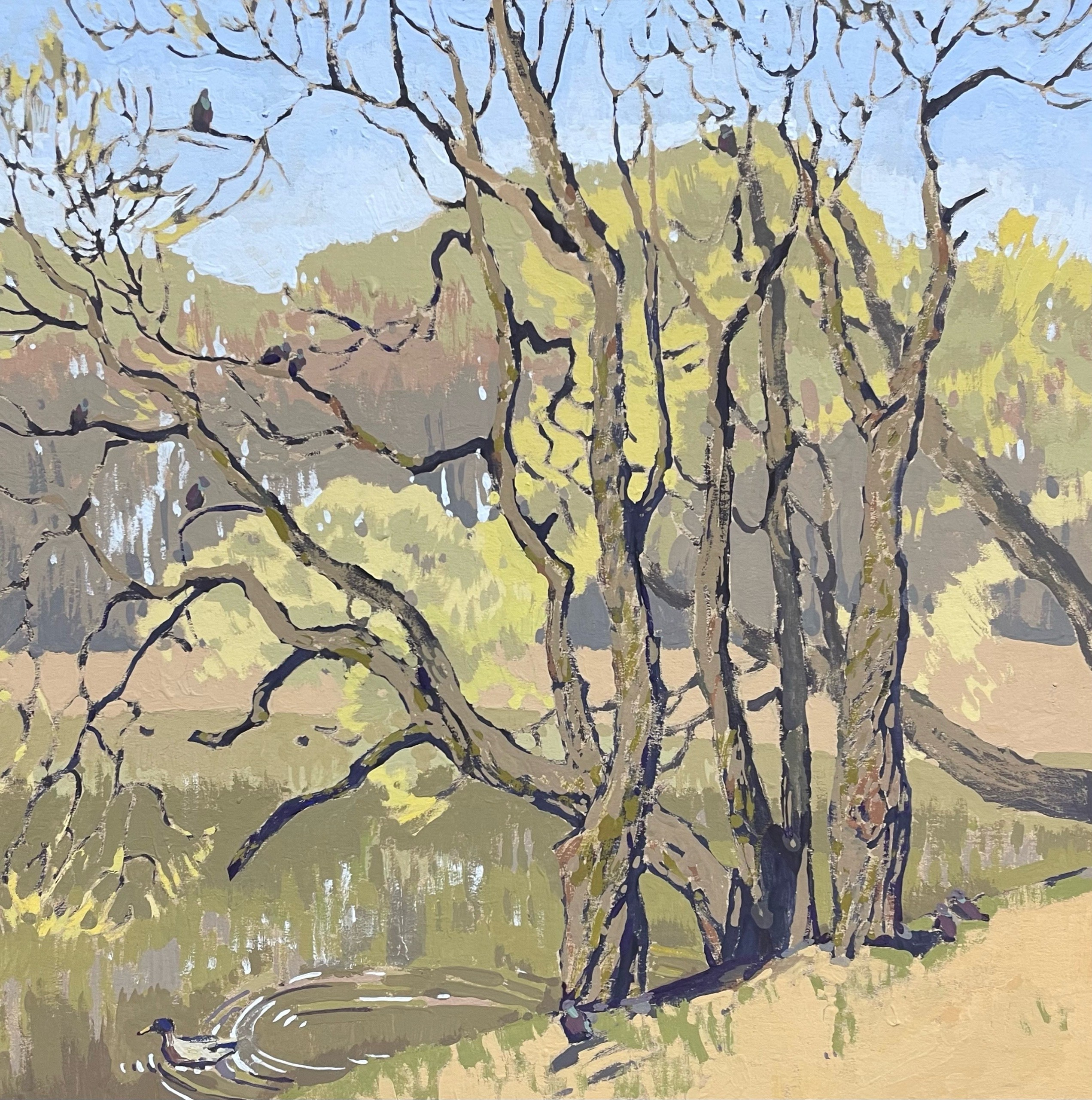 Москва. Художница Лиза Владимирова