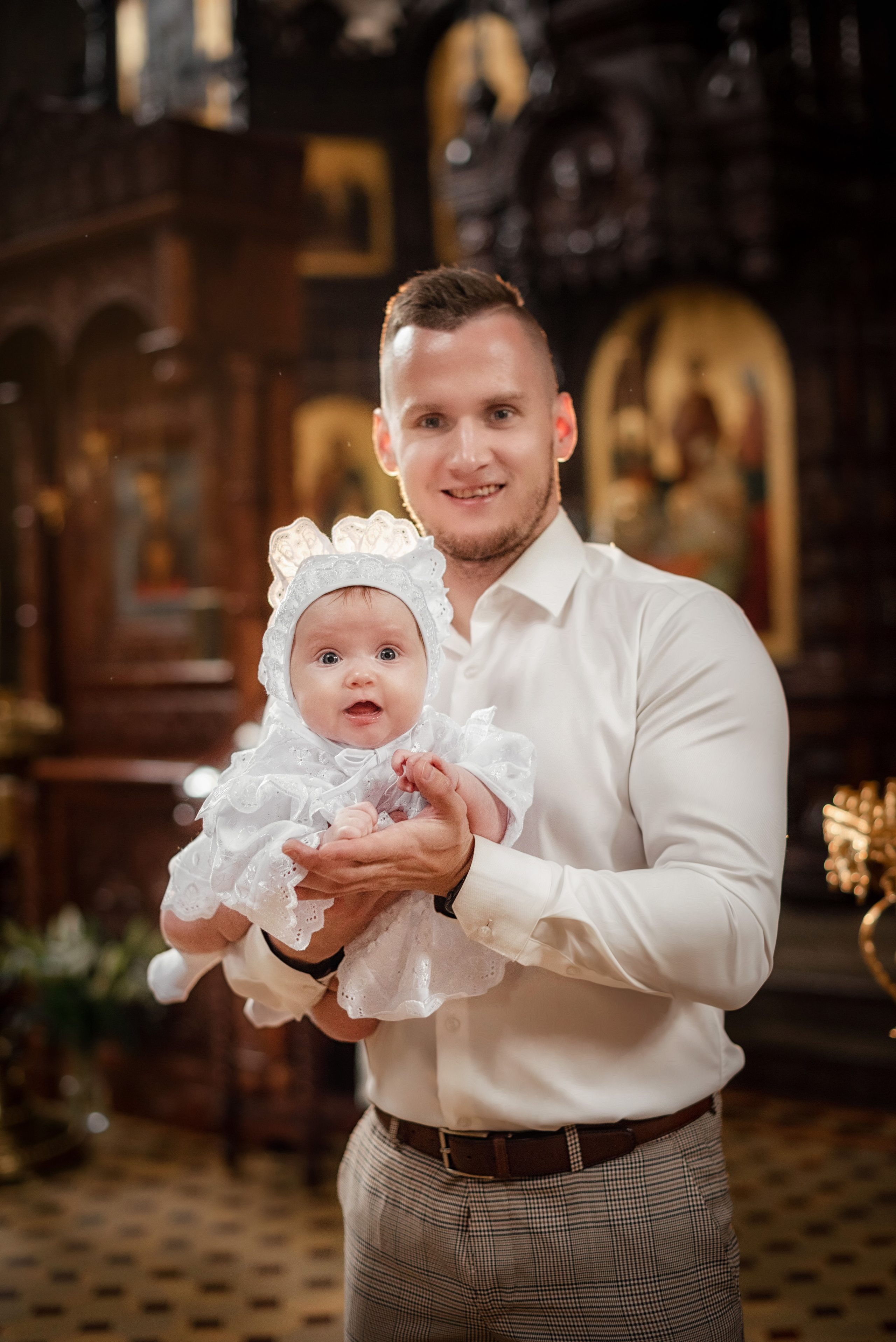 Крещение малышки. Свадебный, семейный и детский фотограф в Москве и области