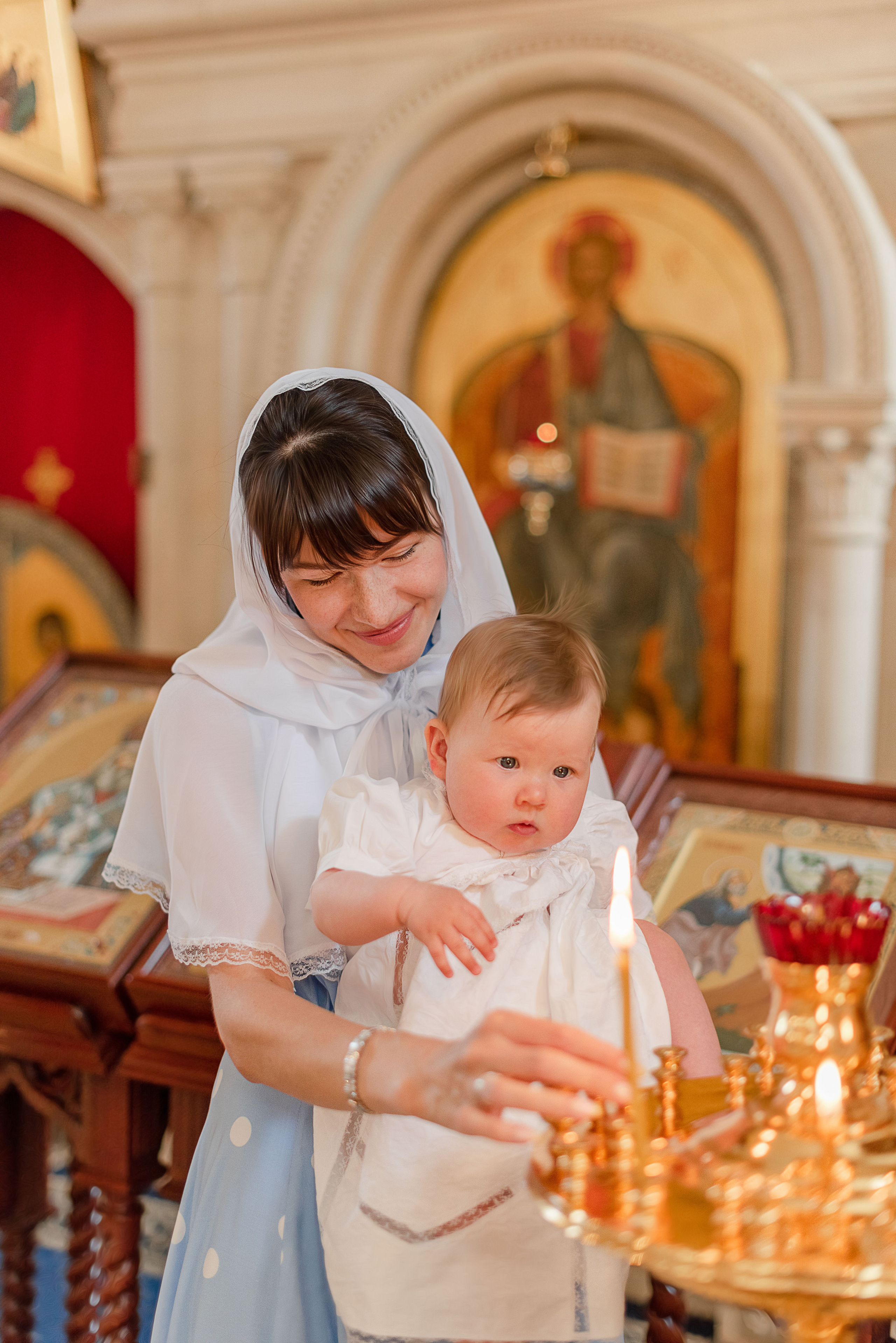 Крещение Евы. Свадебный, семейный и детский фотограф в Москве и области