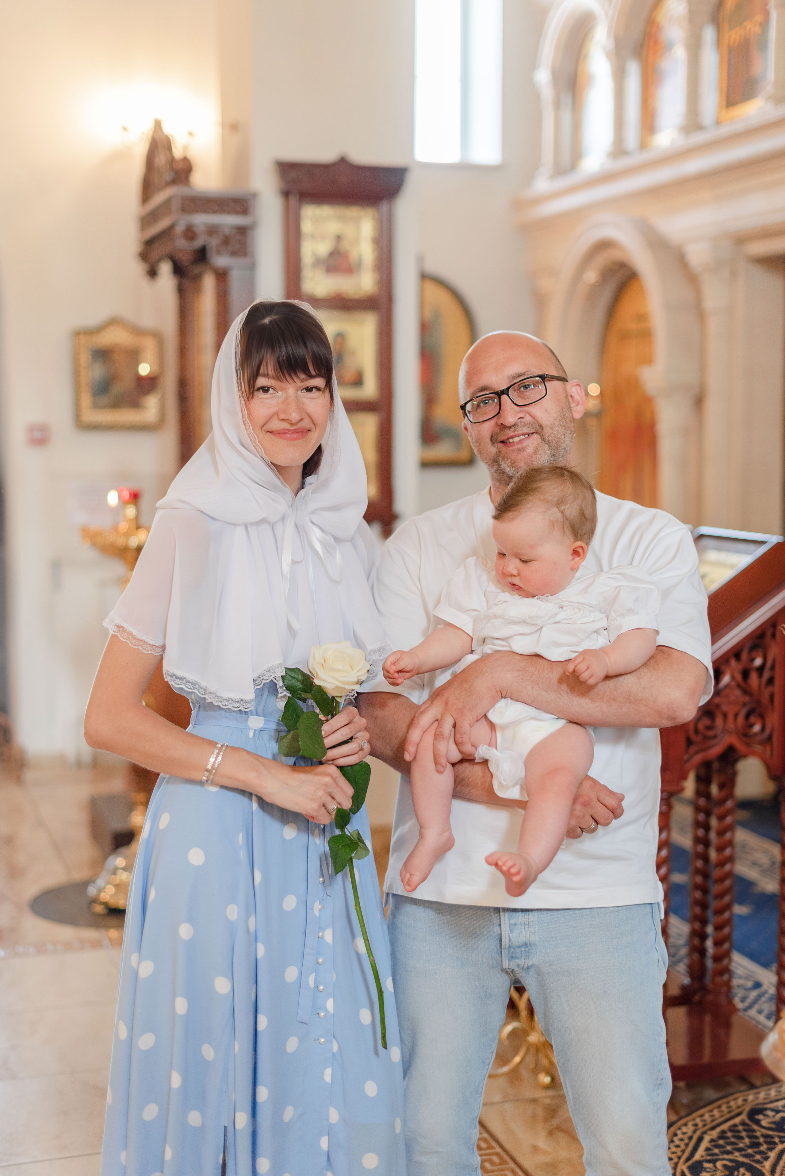 Крещение Евы. Свадебный, семейный и детский фотограф в Москве и области