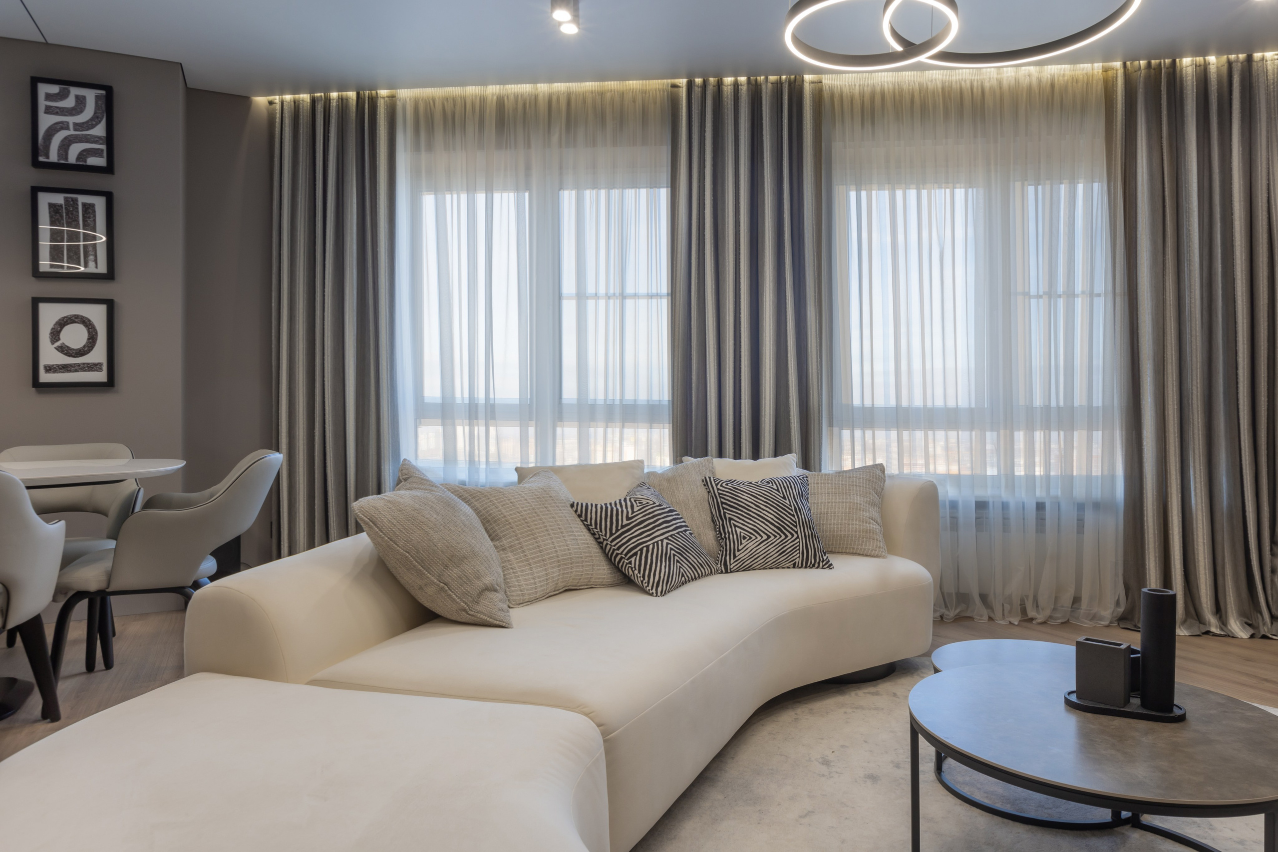 Квартира с дизайнерским ремонтом