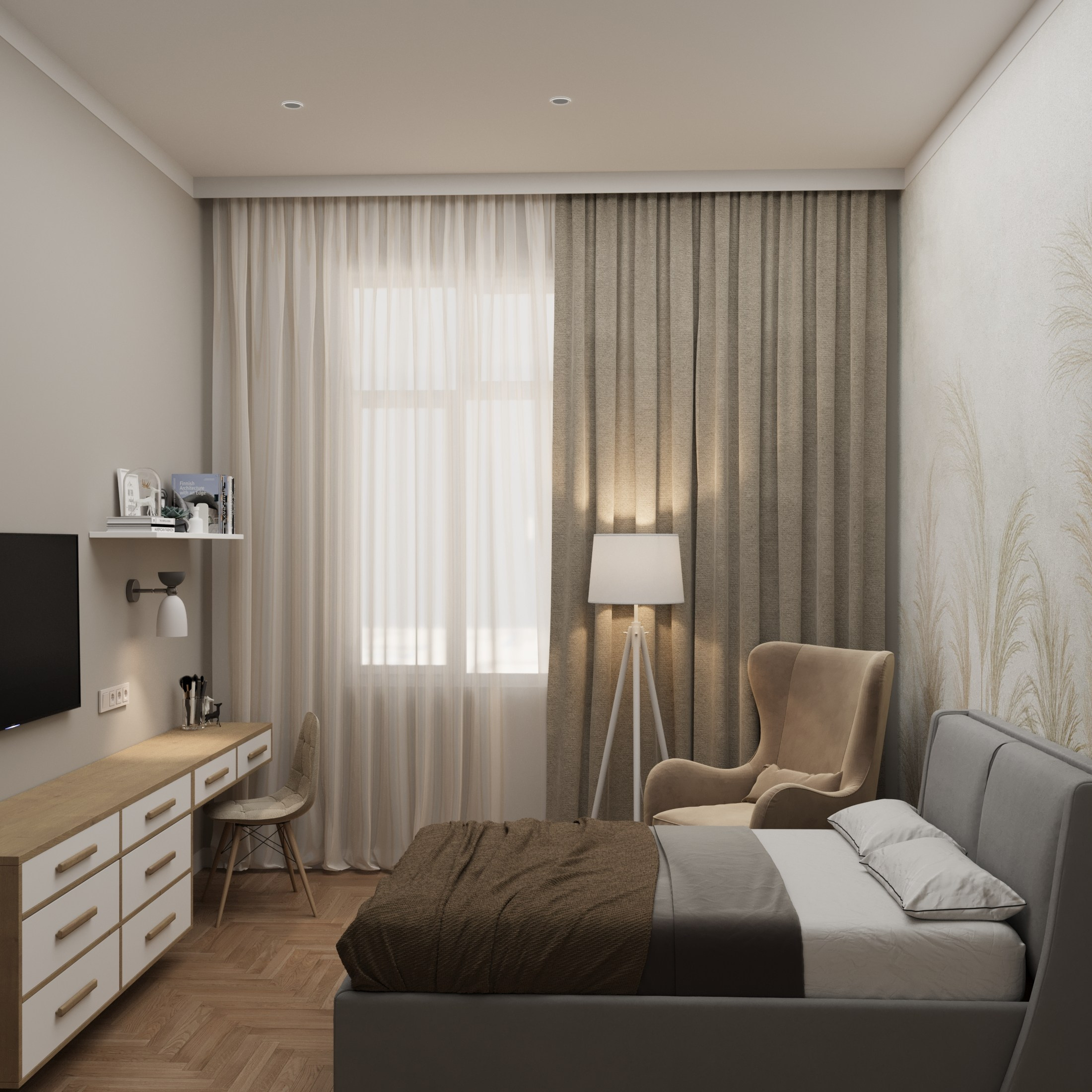 Дизайн квартиры для мамы и сына: два разных характера в одной гармоничной стилистике. Мастерская Добрых Интерьеров Александра и Аллы Добряк