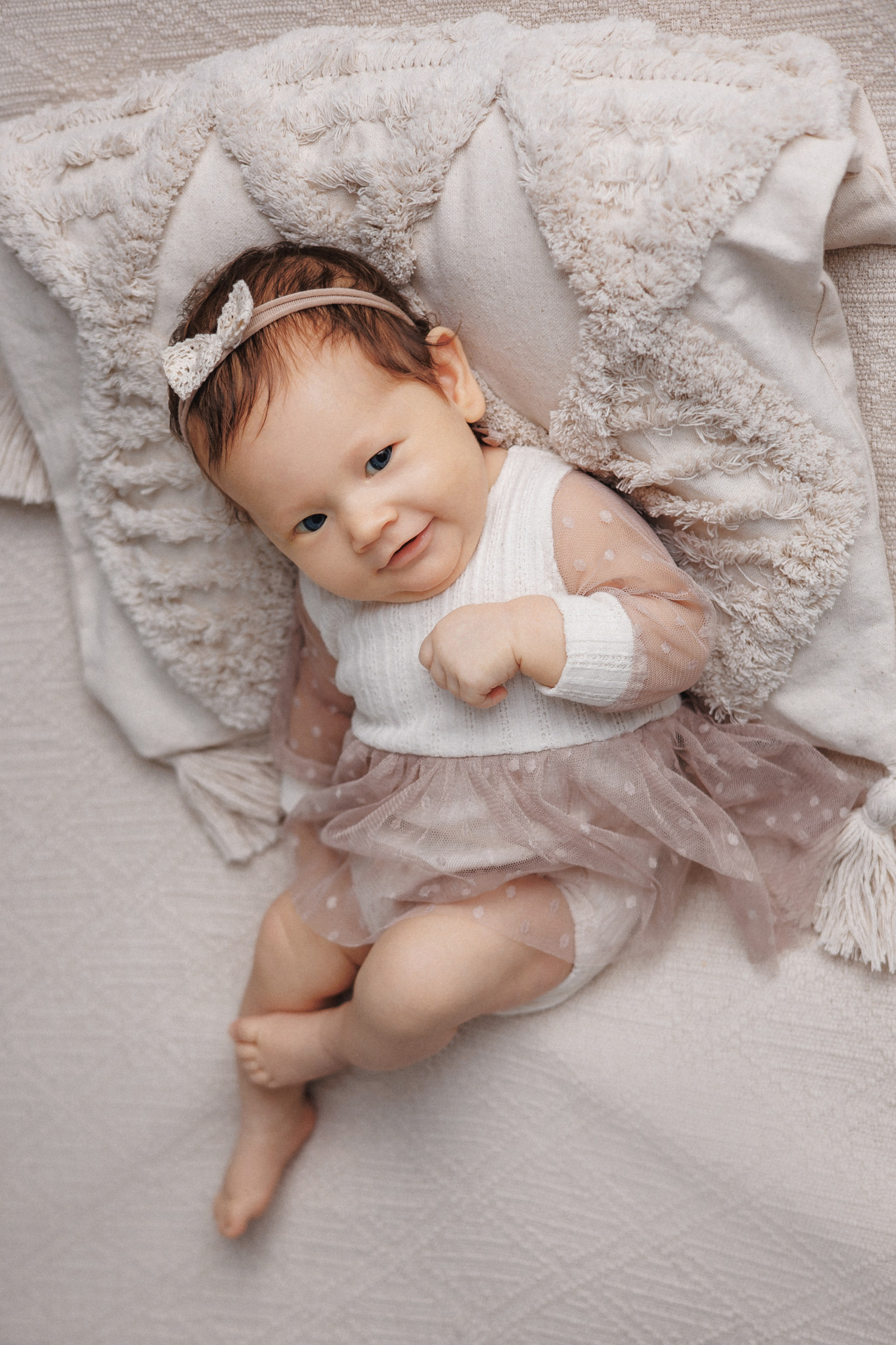 Серафима с мамой, 2 месяца. Фотограф новорождённых Екатерина Боброва. Ульяновск