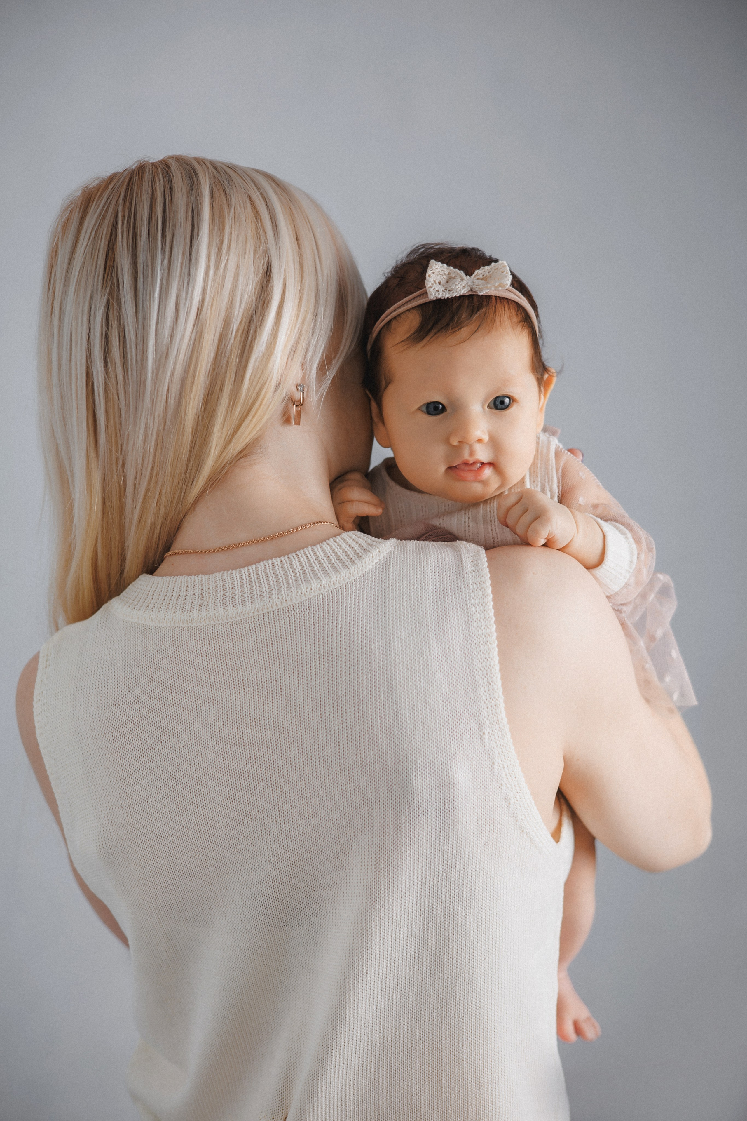 Серафима с мамой, 2 месяца. Фотограф новорождённых Екатерина Боброва. Ульяновск