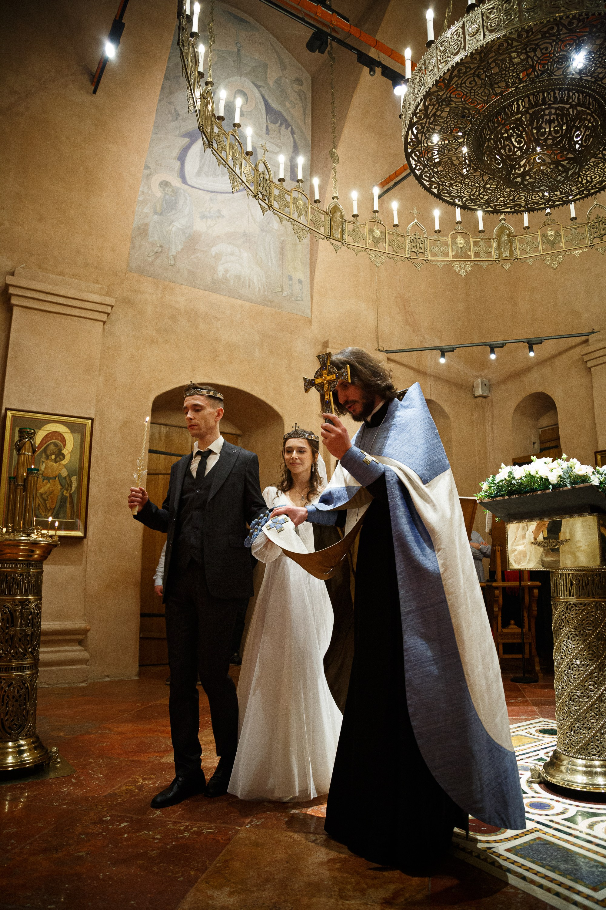 Венчание в храме Антипы Пергамского