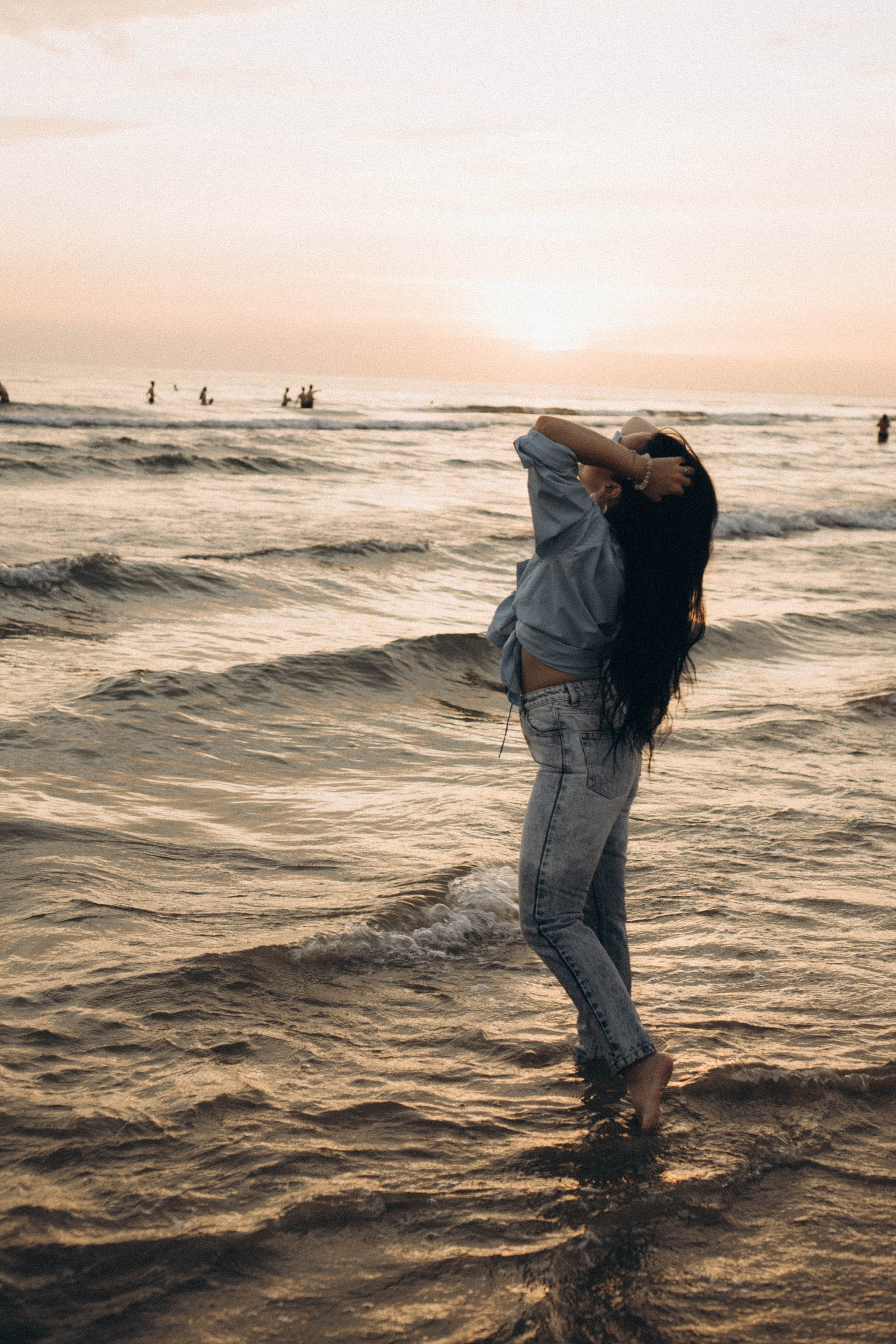 Июльский вечер на берегу черного моря. Профессиональный фотограф, Санкт-Петербург — Виктория Богомолова
