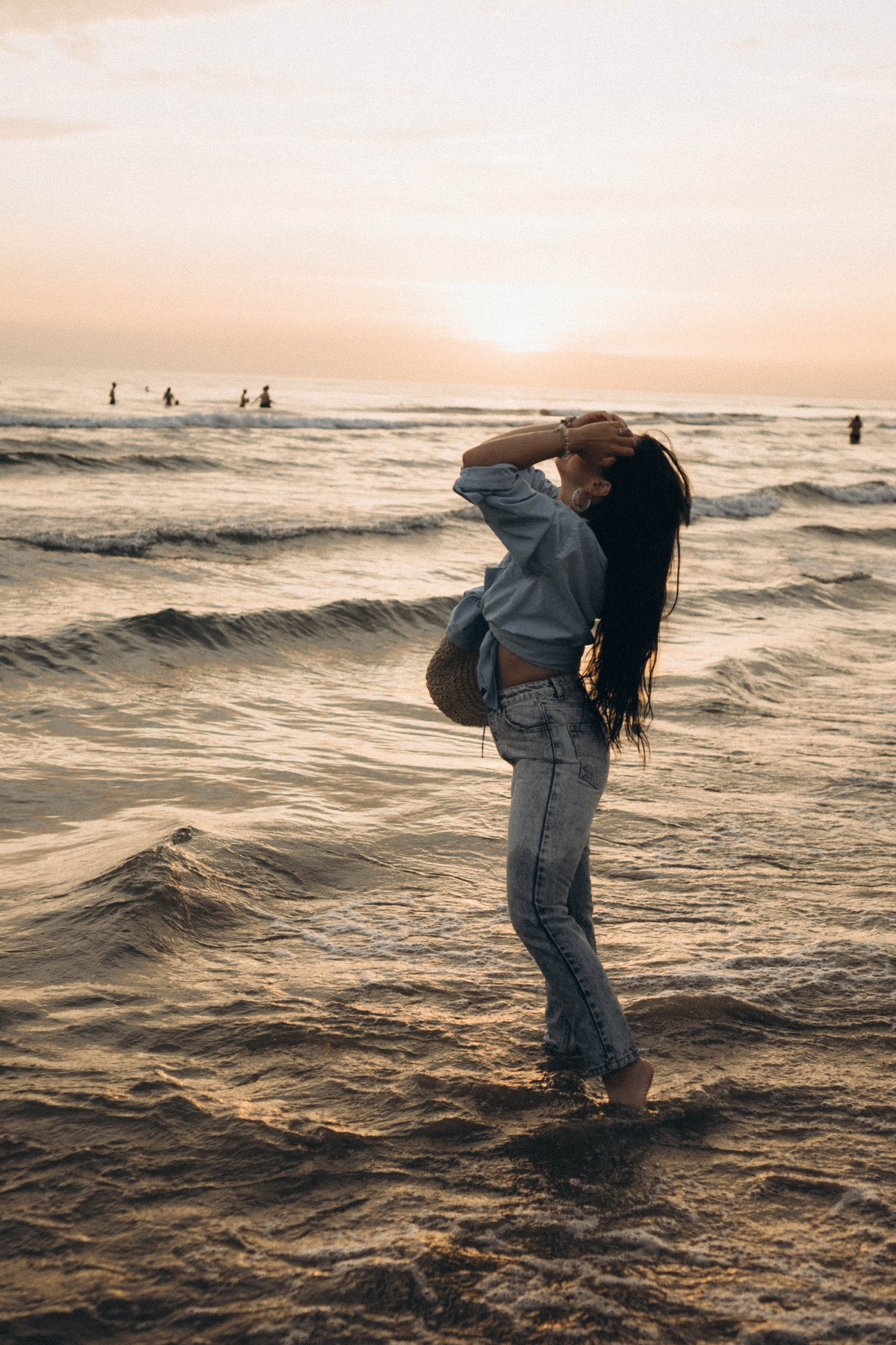 Июльский вечер на берегу черного моря. Профессиональный фотограф, Санкт-Петербург — Виктория Богомолова
