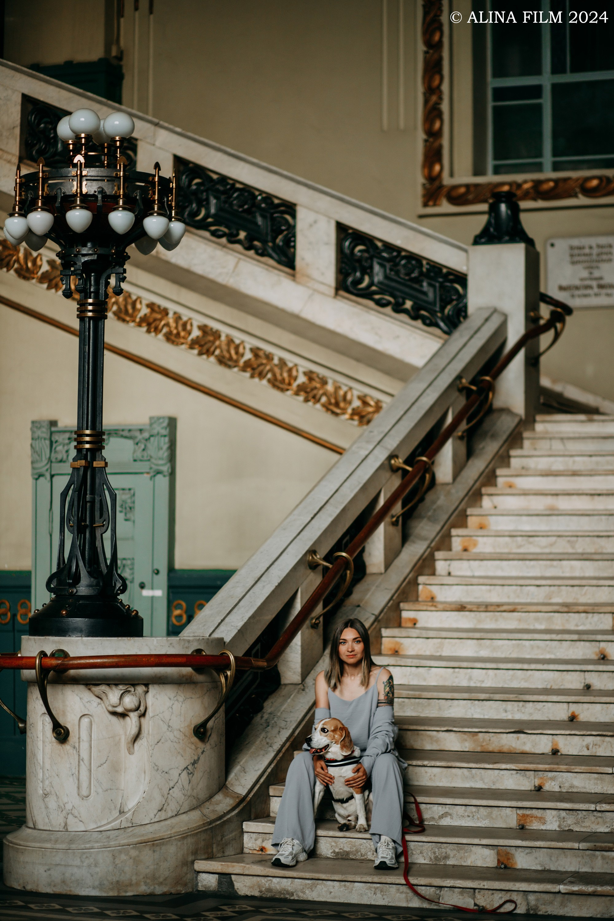 Фотосессия на Витебском вокзале. Фотограф в Санкт-Петербурге Alina Film