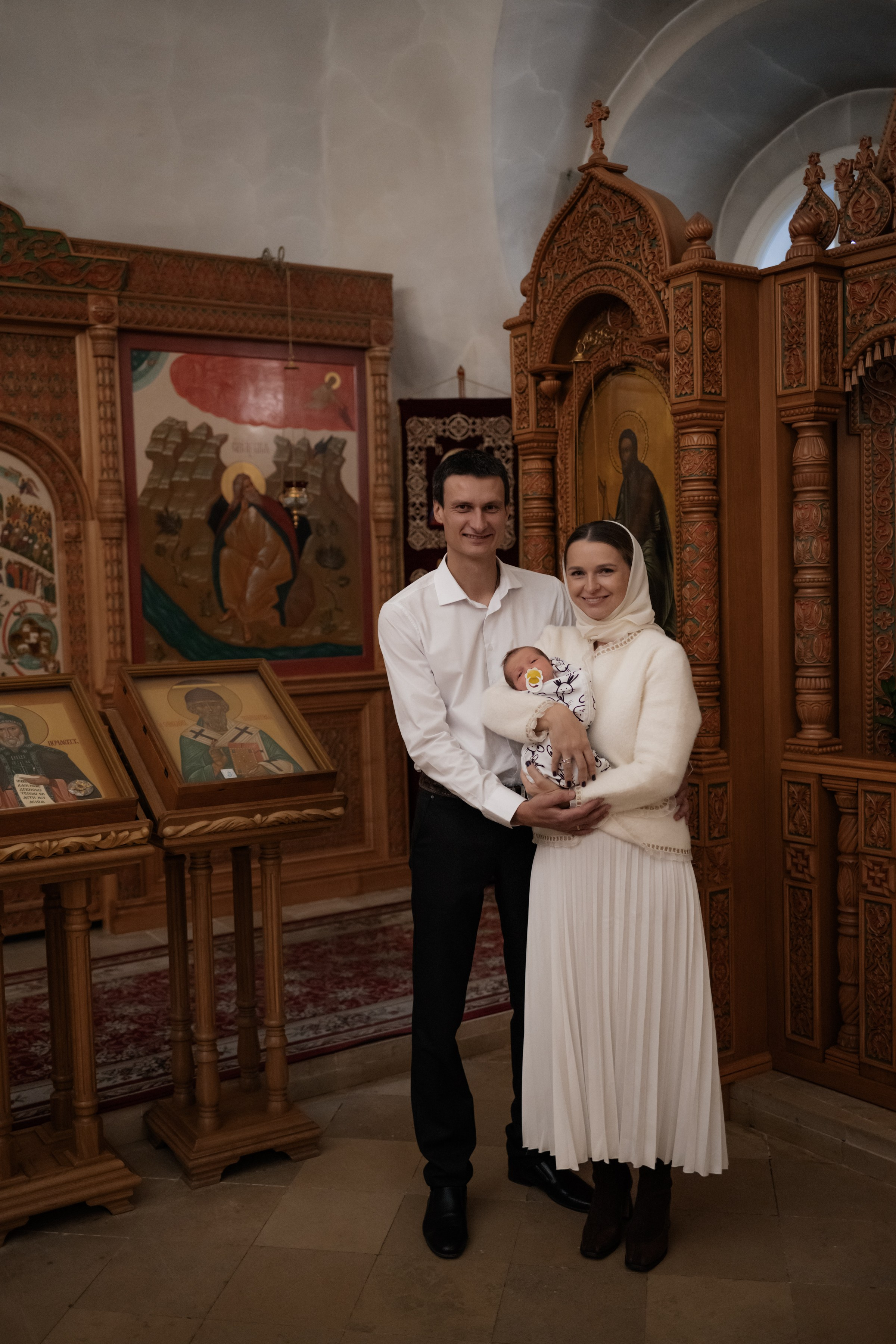Таинство крещения Степана. Семейный и детский фотограф Смоленск