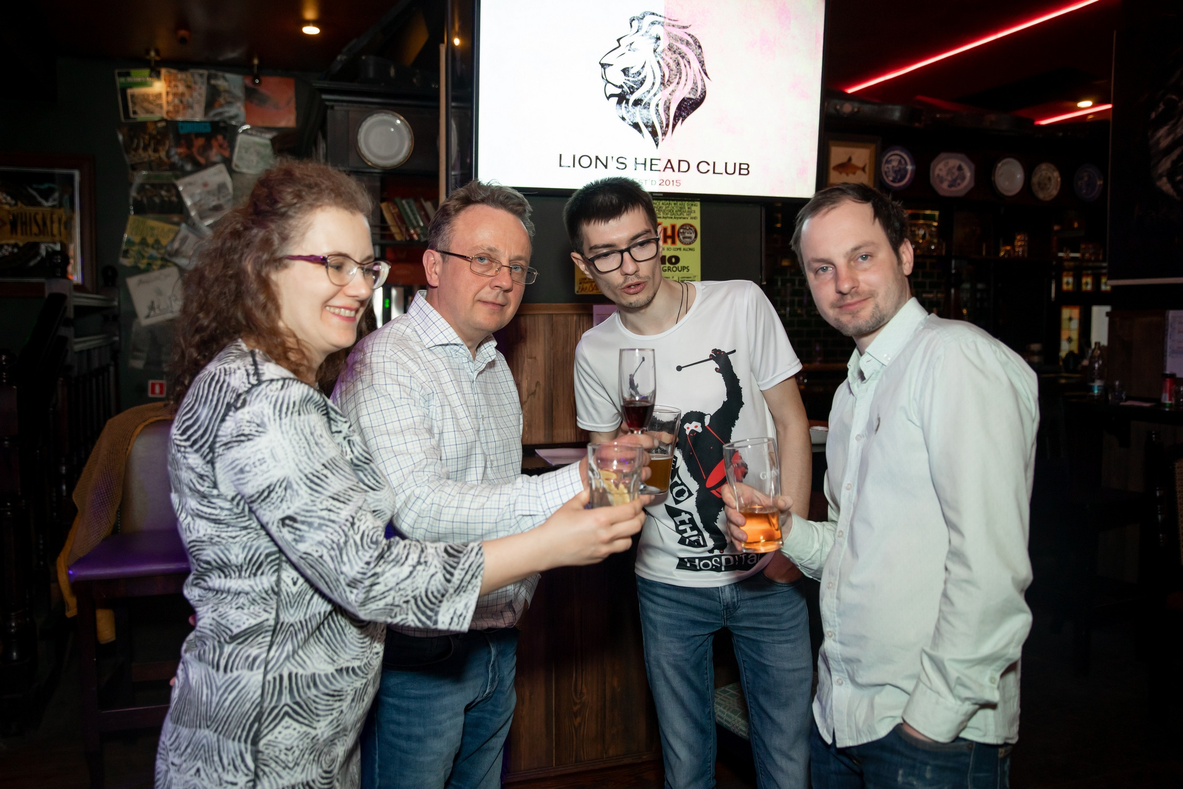 Юбилей 50 лет (Lion's Head Pub). Татьяна Чернышова свадебный фотограф Москва