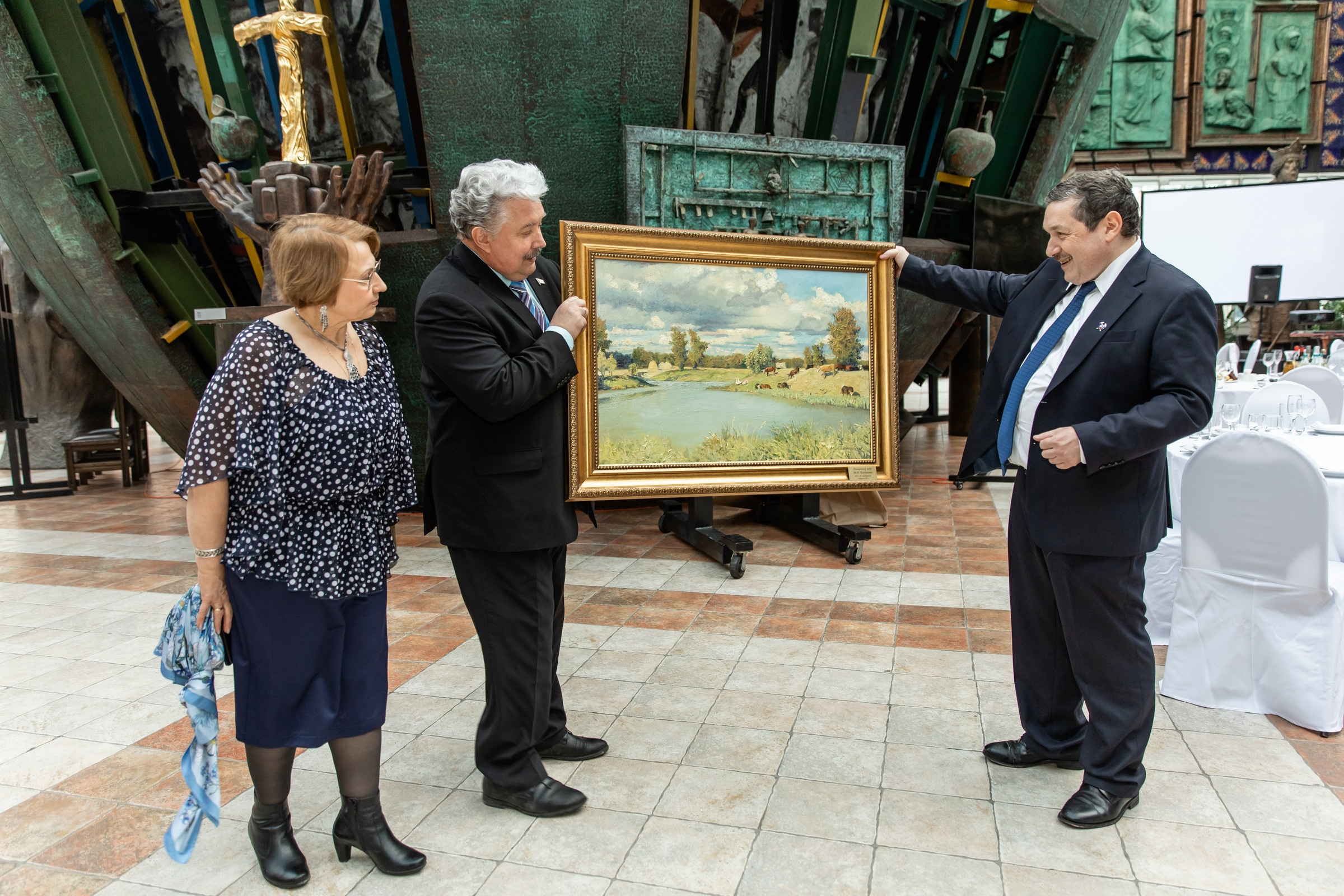 Юбилей 50 лет (Галерея искусств Зураба Церетели). Татьяна Чернышова свадебный фотограф Москва