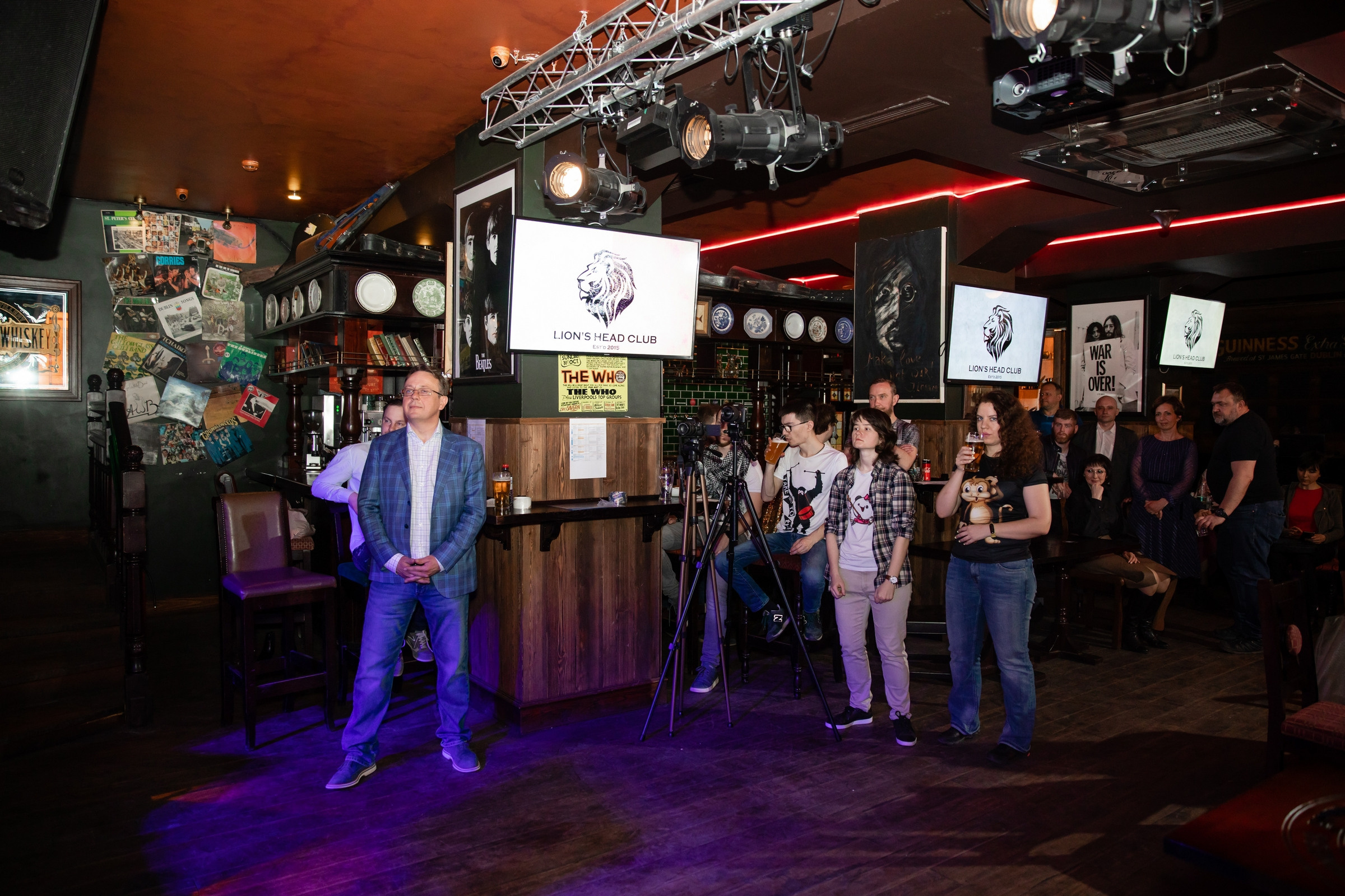 Юбилей 50 лет (Lion's Head Pub). Татьяна Чернышова свадебный фотограф Москва