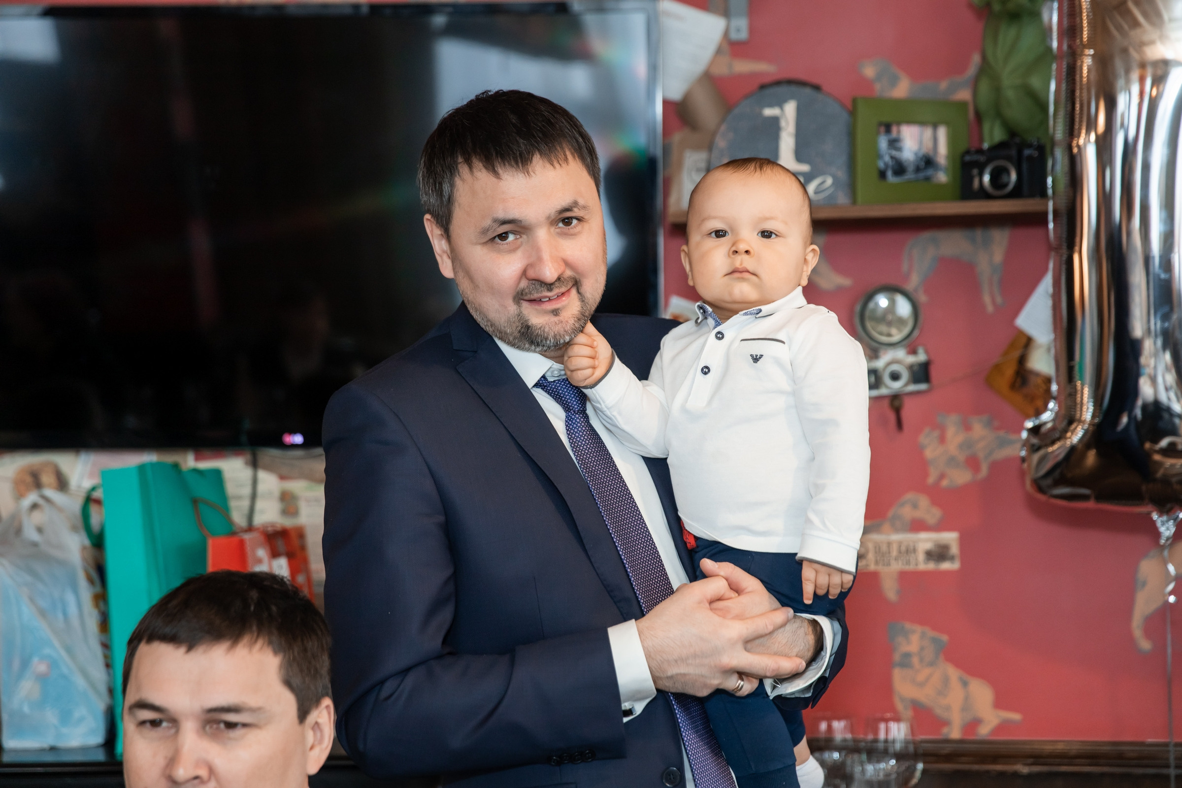 Мишутке 1 годик (кафе Андерсон). Татьяна Чернышова свадебный фотограф Москва