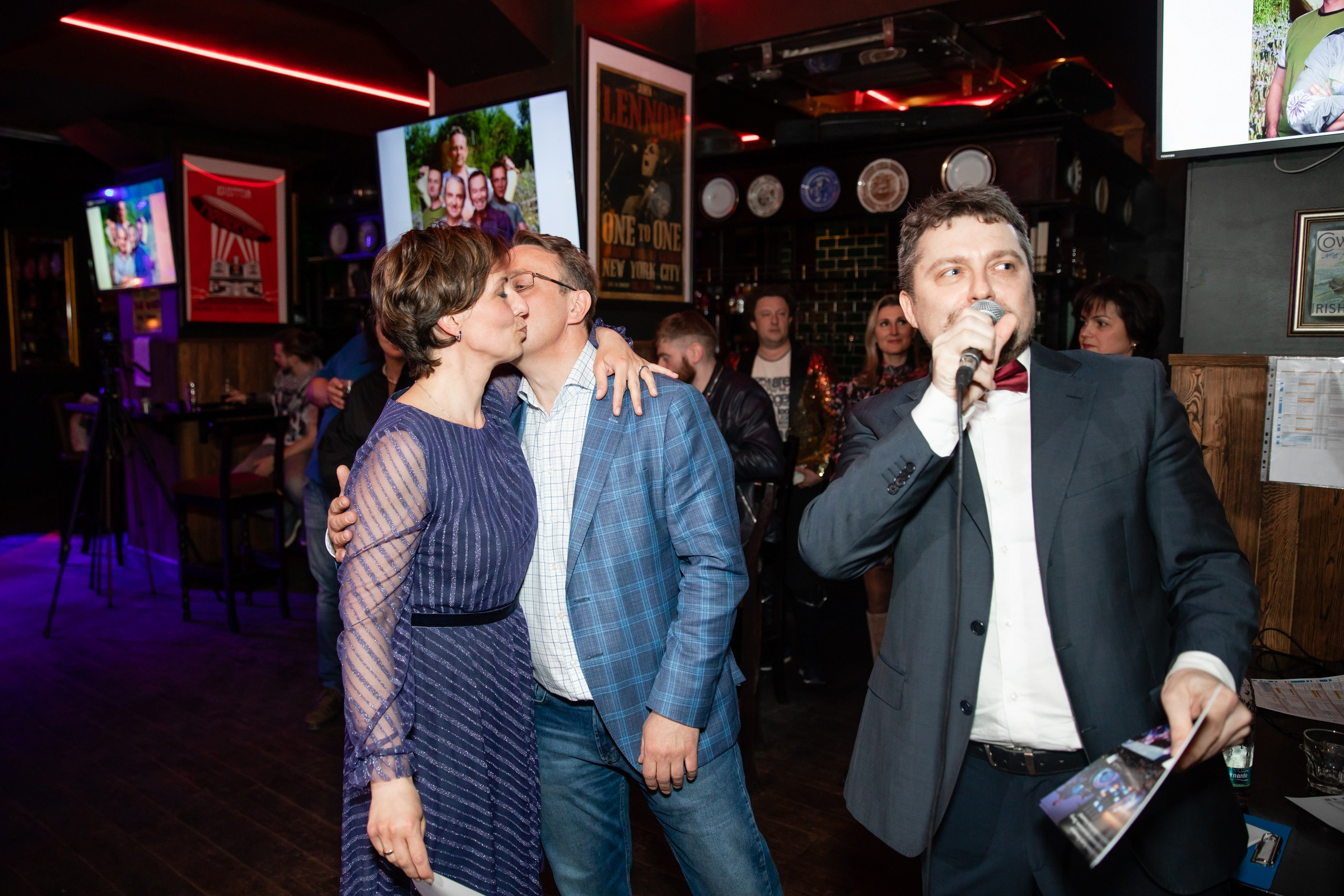 Юбилей 50 лет (Lion's Head Pub). Татьяна Чернышова свадебный фотограф Москва