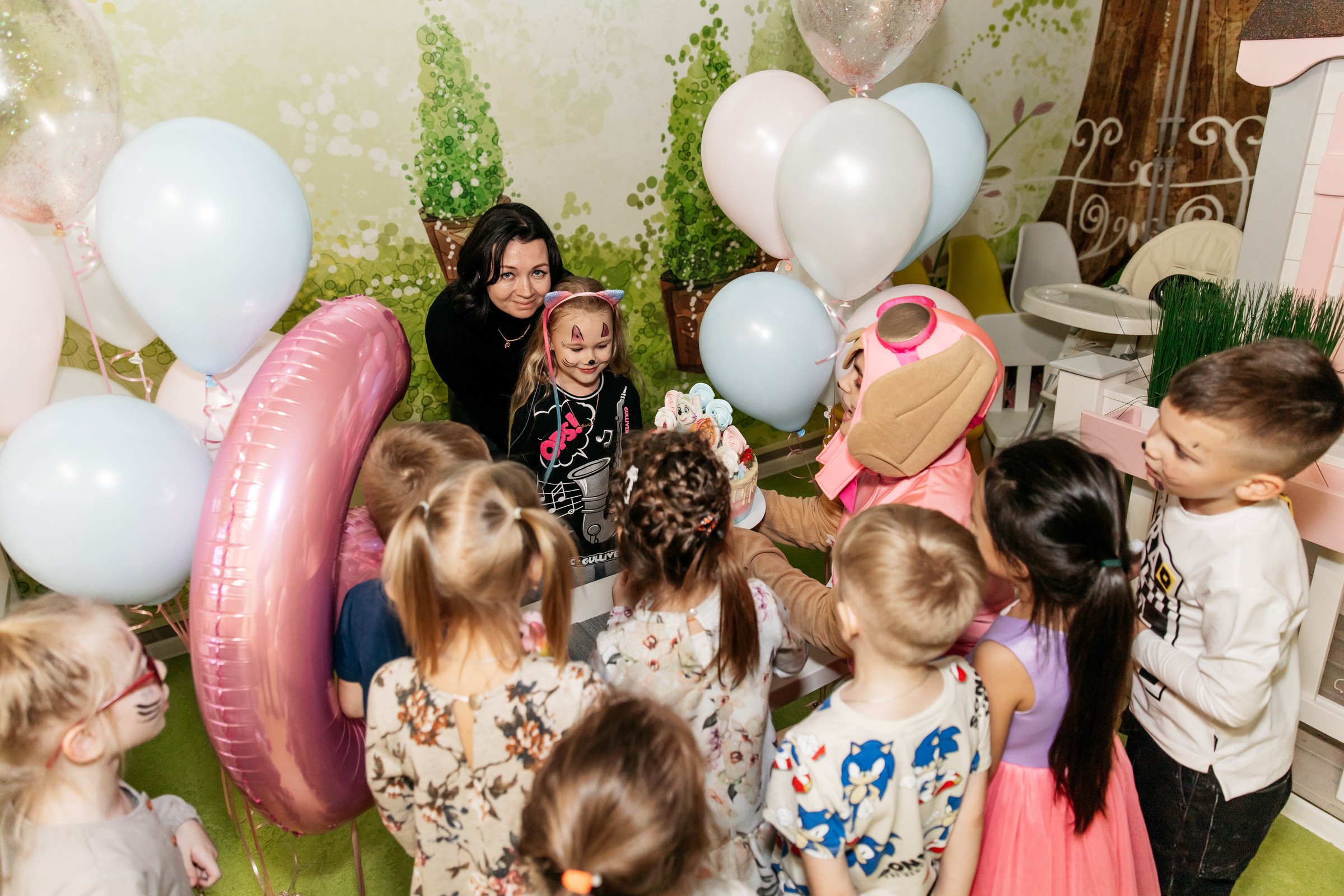 Ульяне 5 лет (детское кафе). Татьяна Чернышова свадебный фотограф Москва