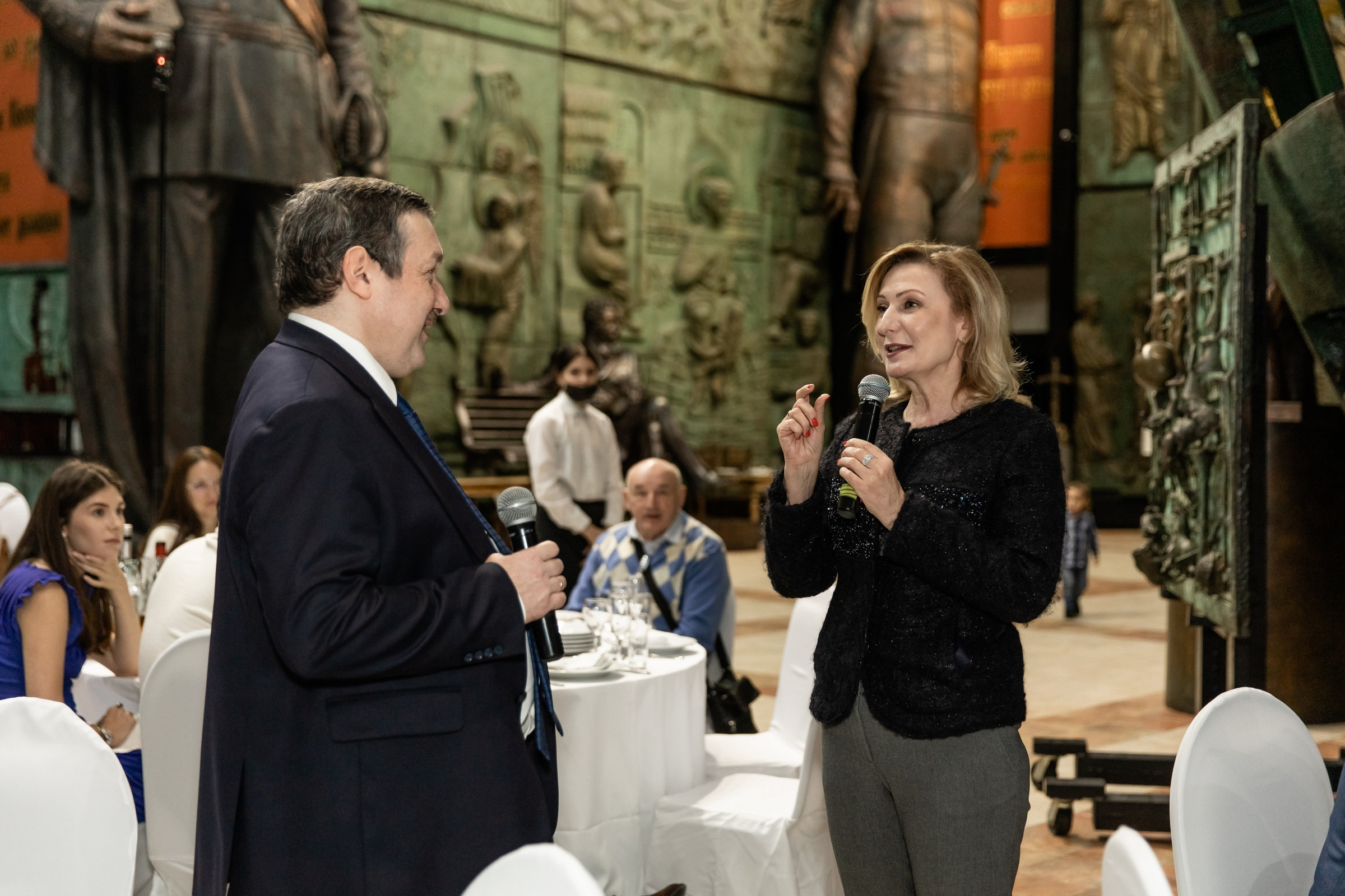 Юбилей 50 лет (Галерея искусств Зураба Церетели). Татьяна Чернышова свадебный фотограф Москва