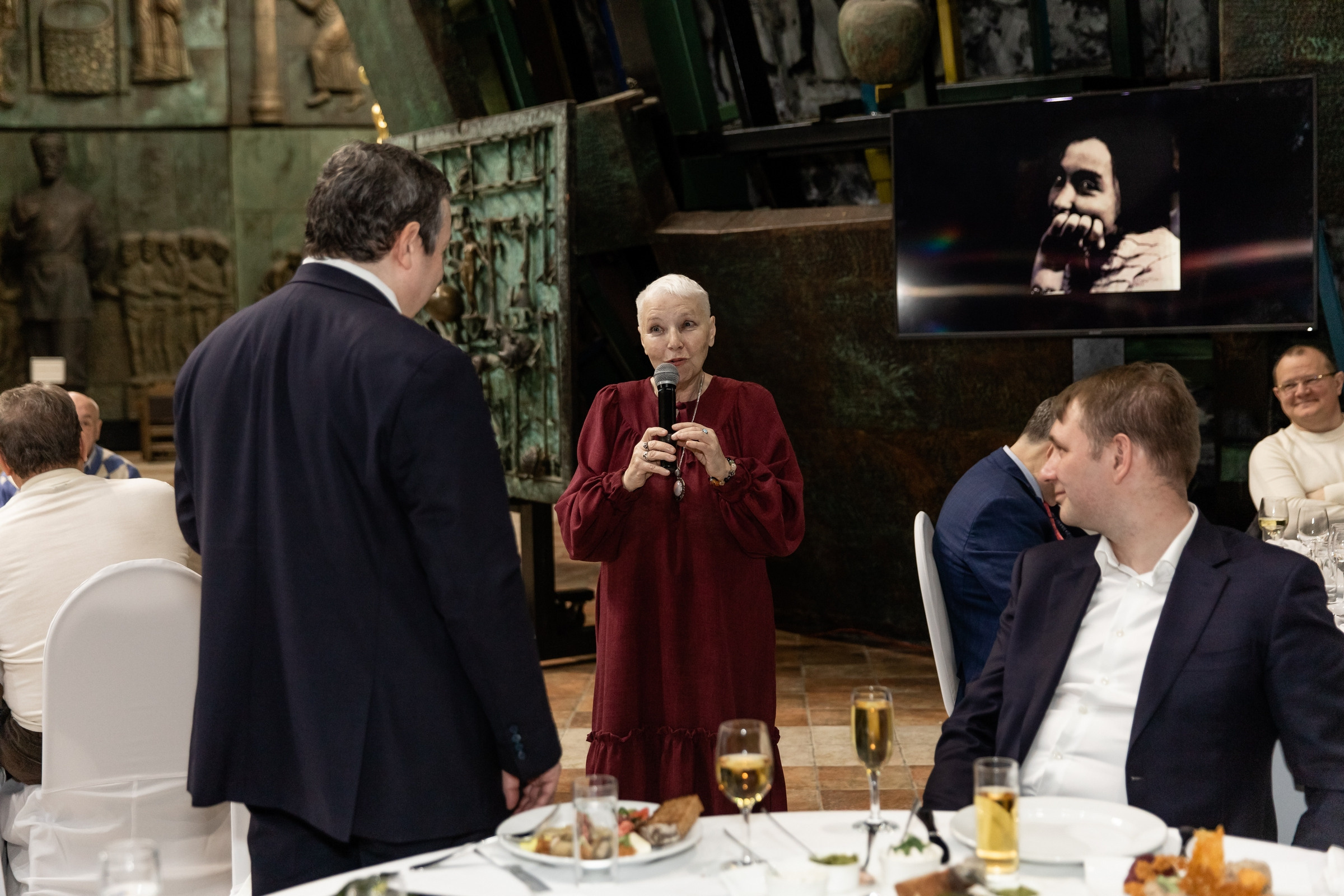 Юбилей 50 лет (Галерея искусств Зураба Церетели). Татьяна Чернышова свадебный фотограф Москва