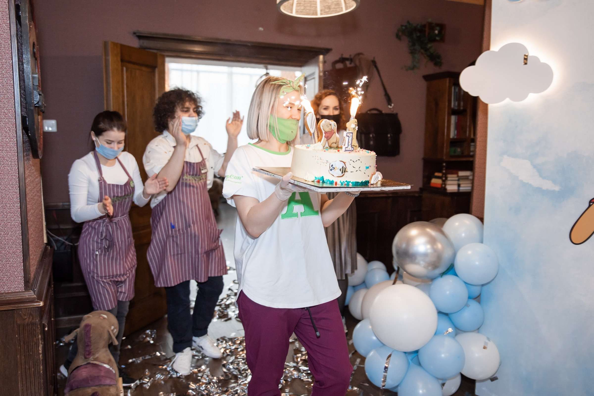 Мишутке 1 годик (кафе Андерсон). Татьяна Чернышова свадебный фотограф Москва