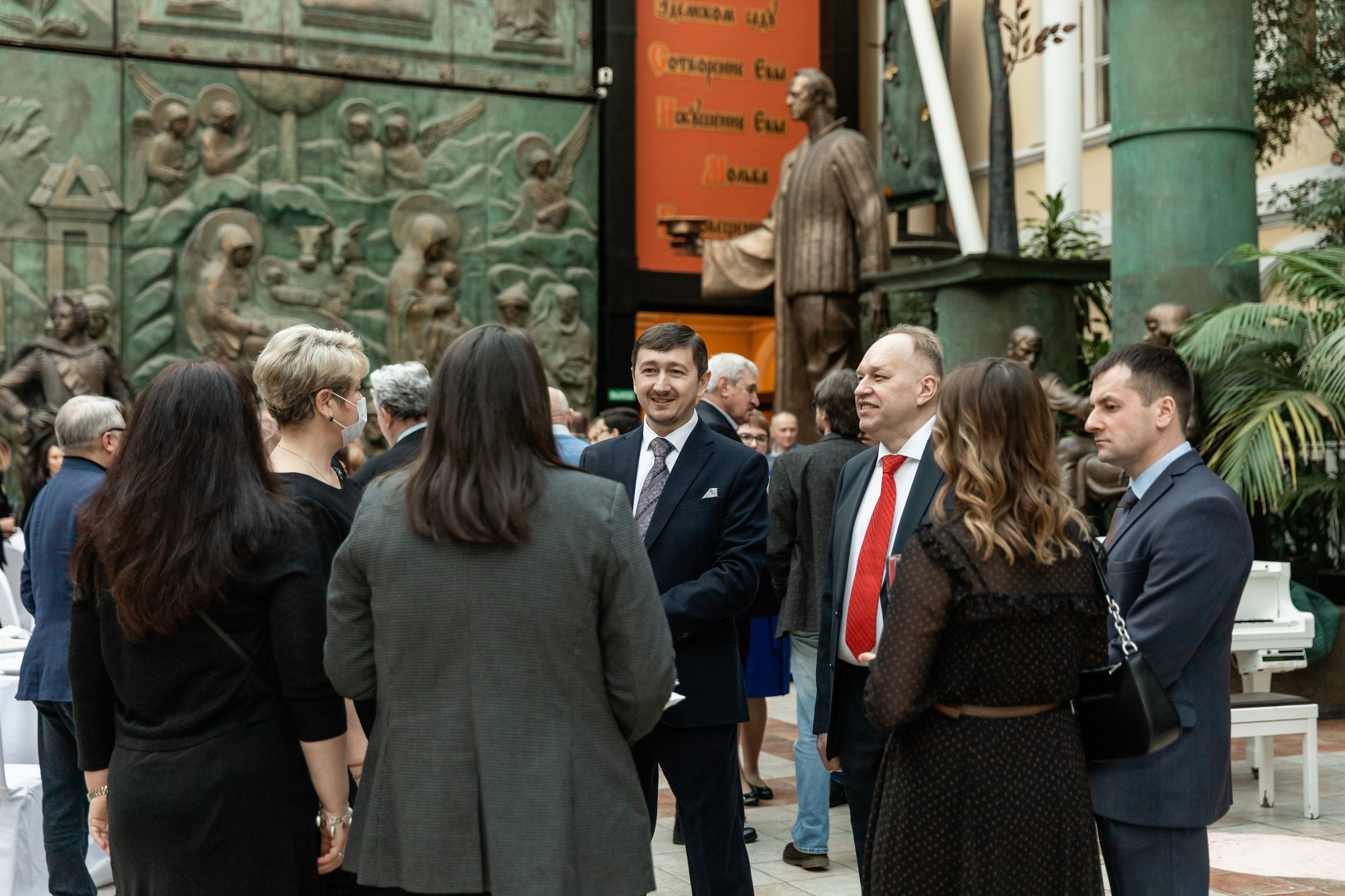 Юбилей 50 лет (Галерея искусств Зураба Церетели). Татьяна Чернышова свадебный фотограф Москва