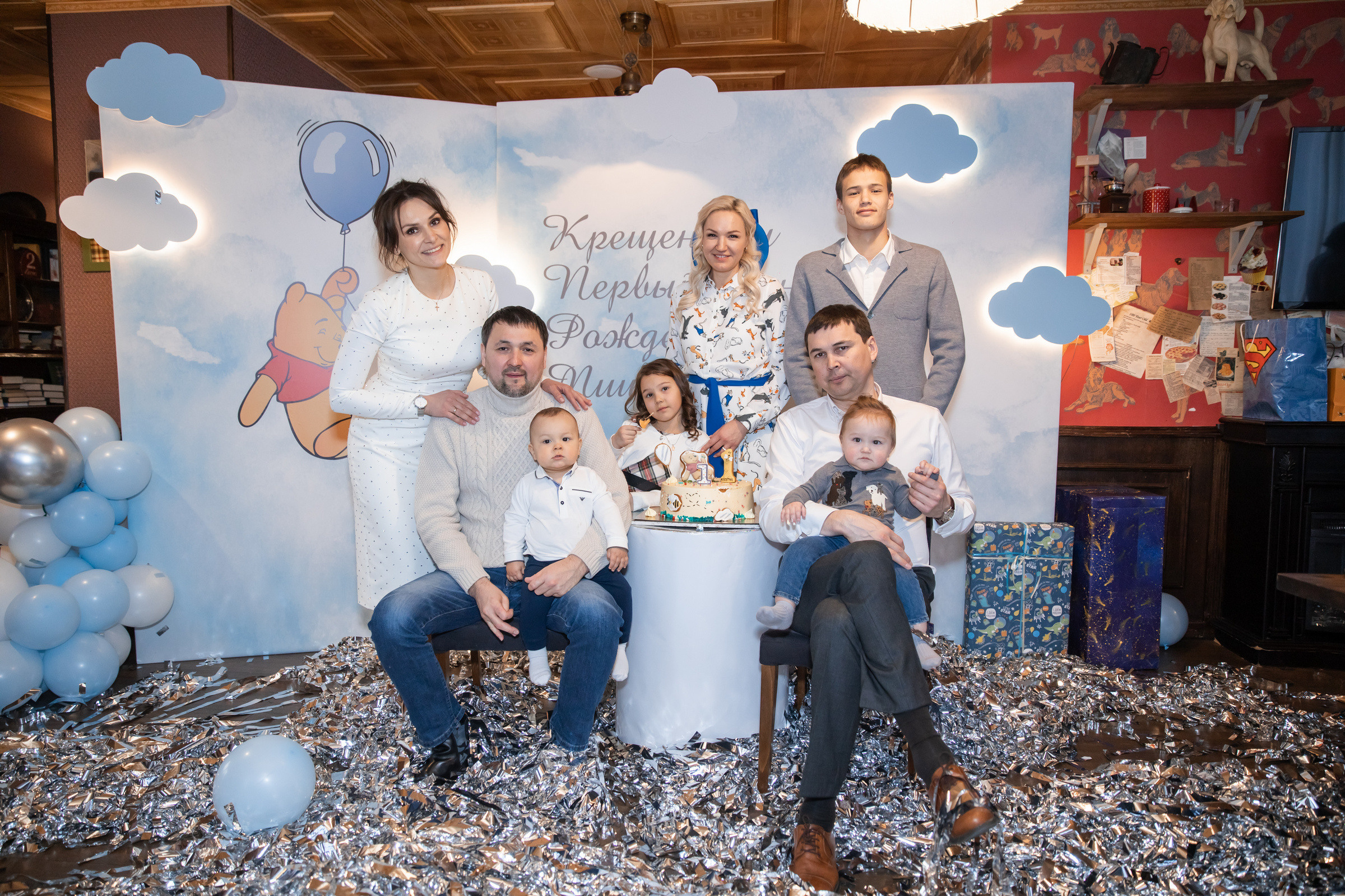 Мишутке 1 годик (кафе Андерсон). Татьяна Чернышова свадебный фотограф Москва