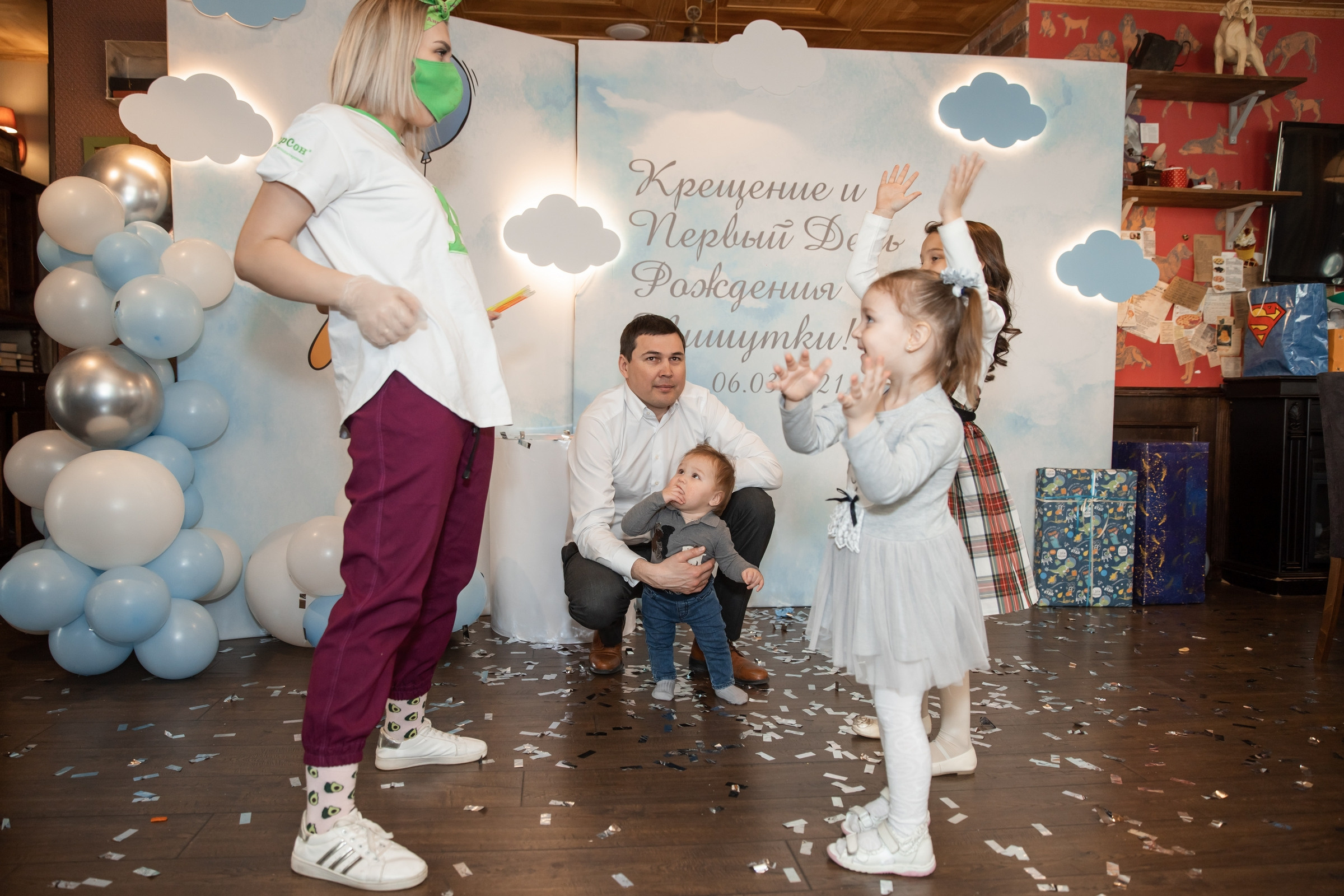 Мишутке 1 годик (кафе Андерсон). Татьяна Чернышова свадебный фотограф Москва