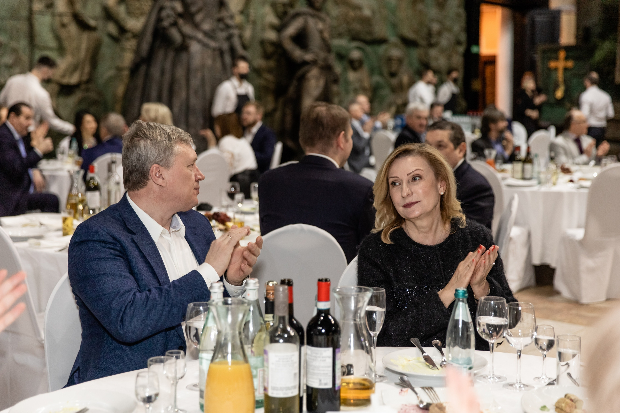 Юбилей 50 лет (Галерея искусств Зураба Церетели). Татьяна Чернышова свадебный фотограф Москва