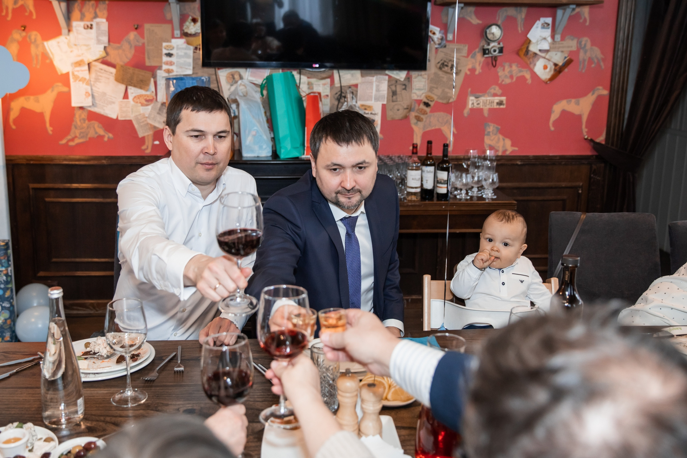 Мишутке 1 годик (кафе Андерсон). Татьяна Чернышова свадебный фотограф Москва