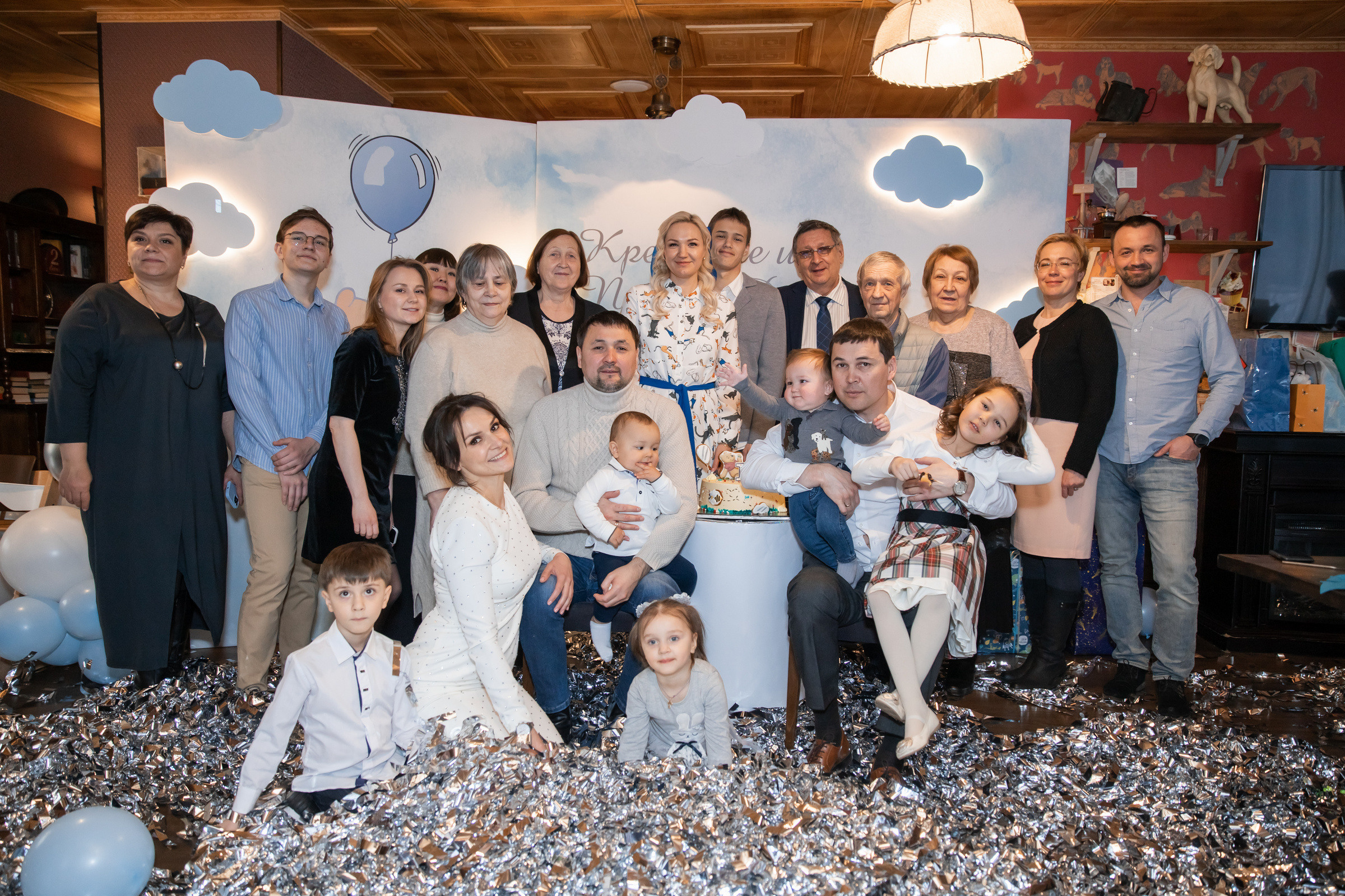 Мишутке 1 годик (кафе Андерсон). Татьяна Чернышова свадебный фотограф Москва