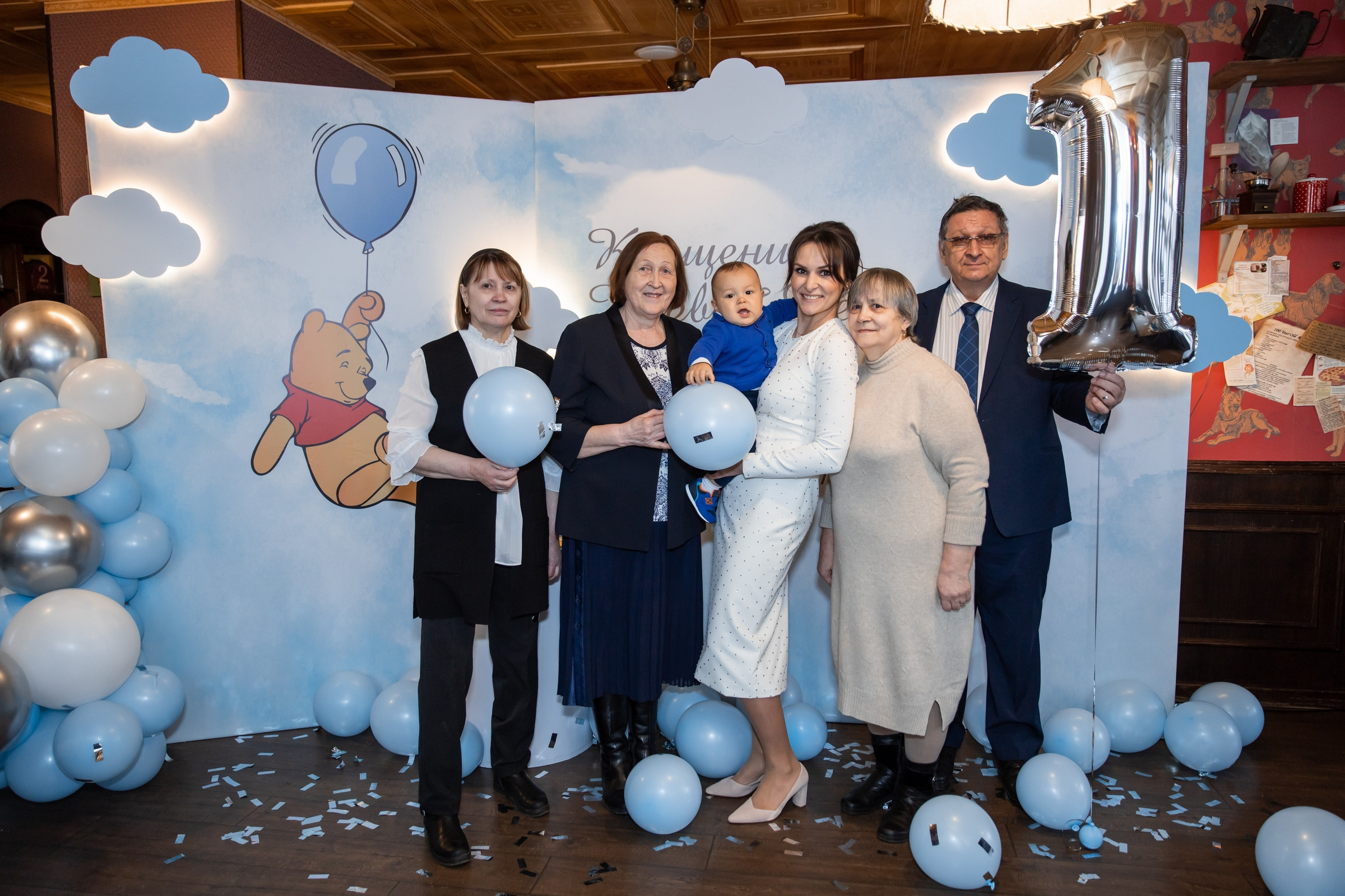 Мишутке 1 годик (кафе Андерсон). Татьяна Чернышова свадебный фотограф Москва