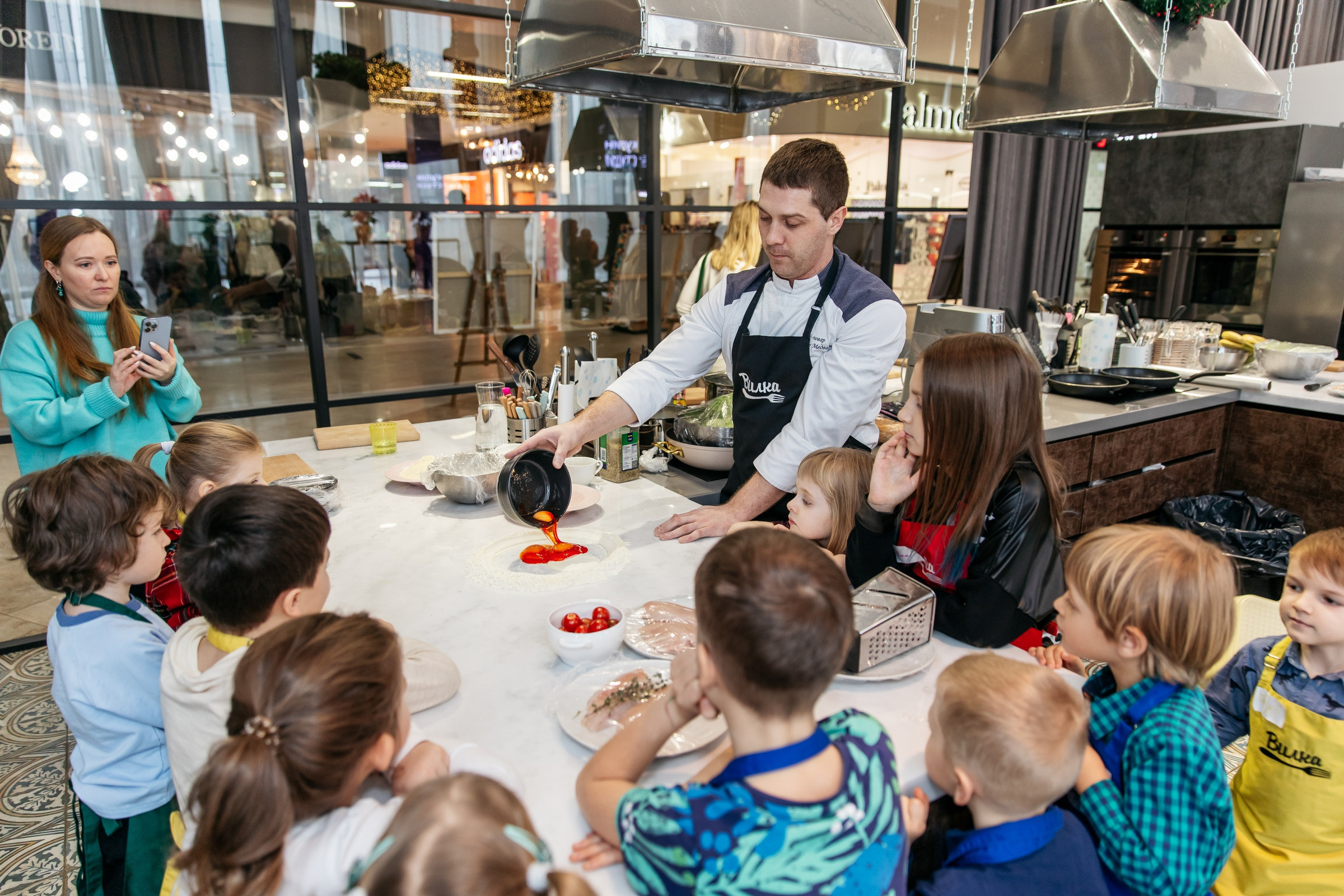 Софье 5 лет (Кулинарная студия). Татьяна Чернышова свадебный фотограф Москва