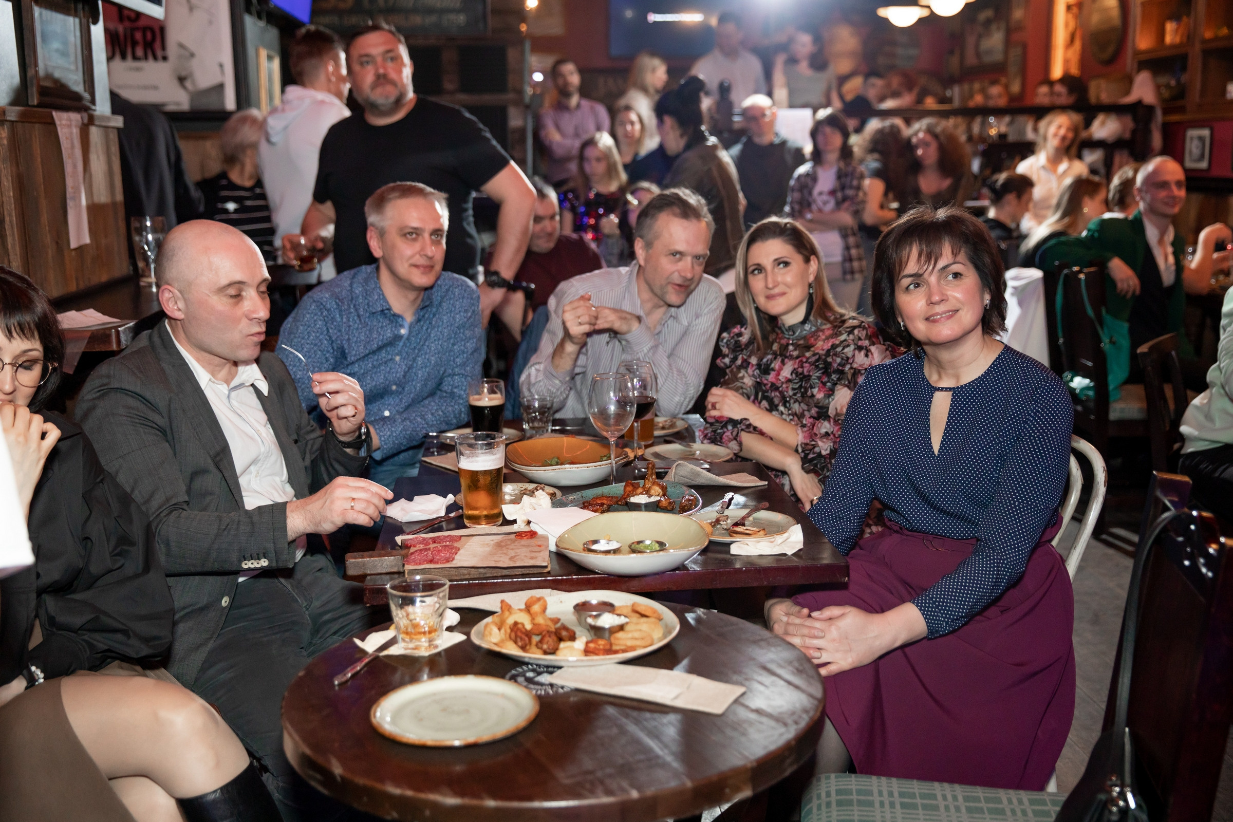 Юбилей 50 лет (Lion's Head Pub). Татьяна Чернышова свадебный фотограф Москва