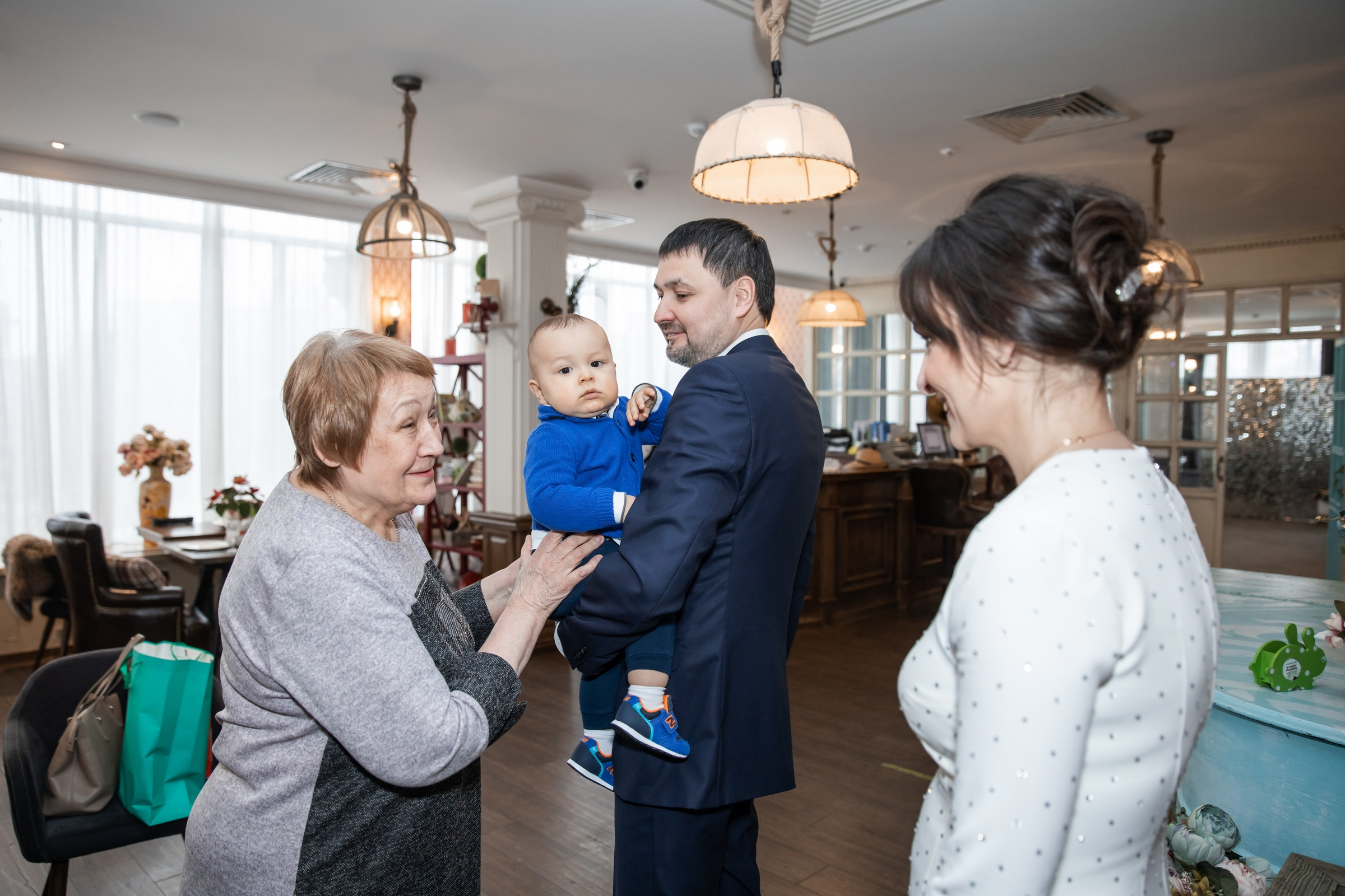 Мишутке 1 годик (кафе Андерсон). Татьяна Чернышова свадебный фотограф Москва