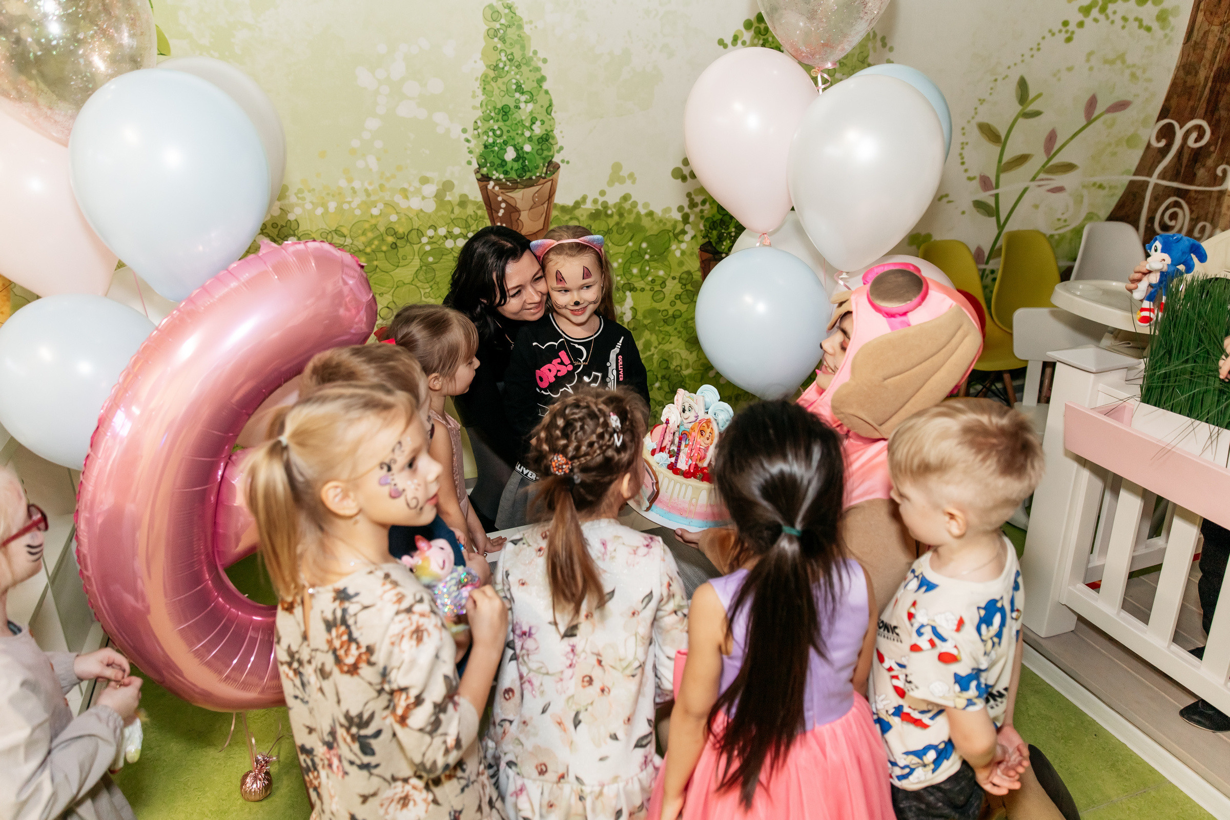 Ульяне 5 лет (детское кафе). Татьяна Чернышова свадебный фотограф Москва