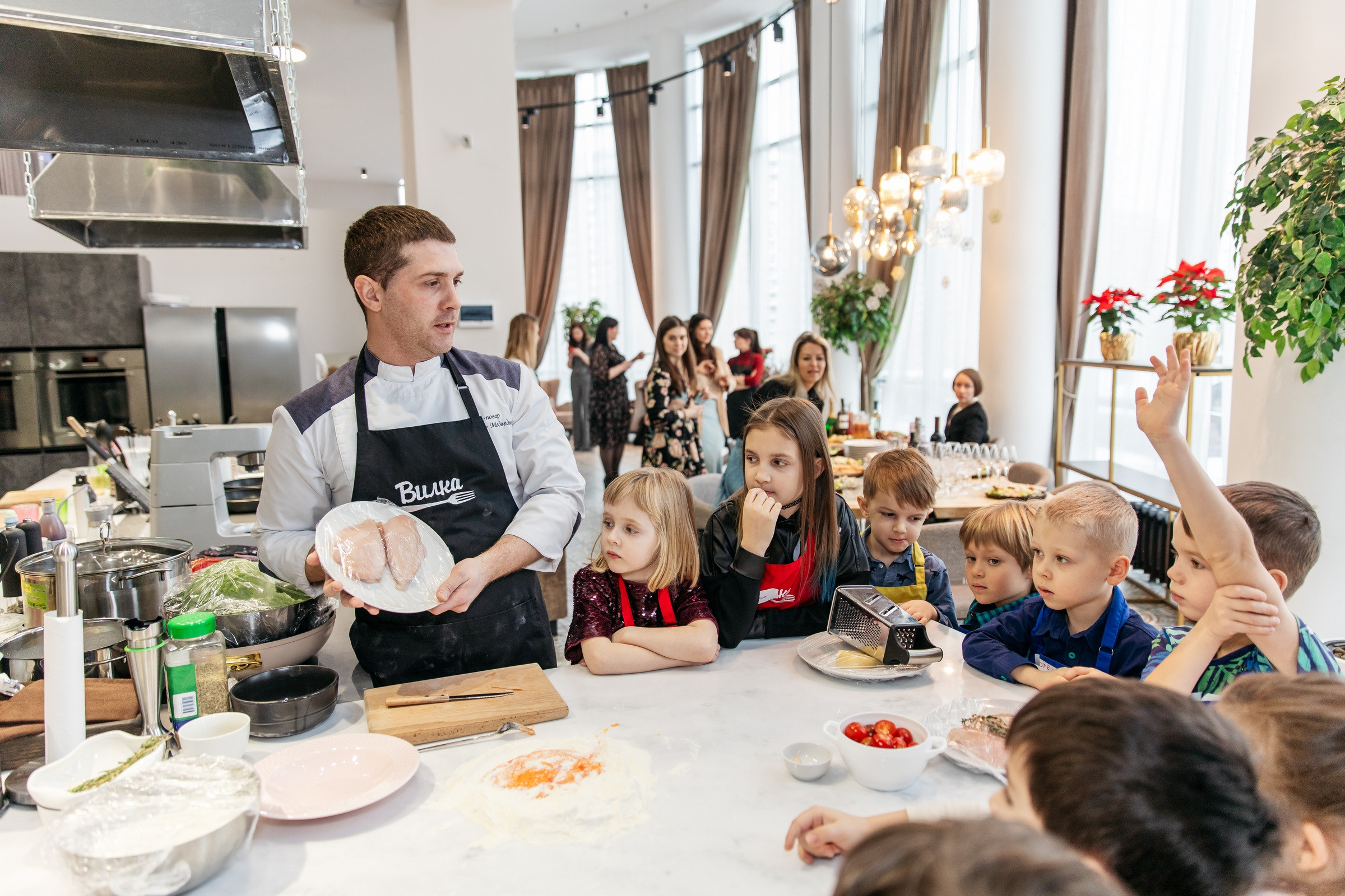Софье 5 лет (Кулинарная студия). Татьяна Чернышова свадебный фотограф Москва
