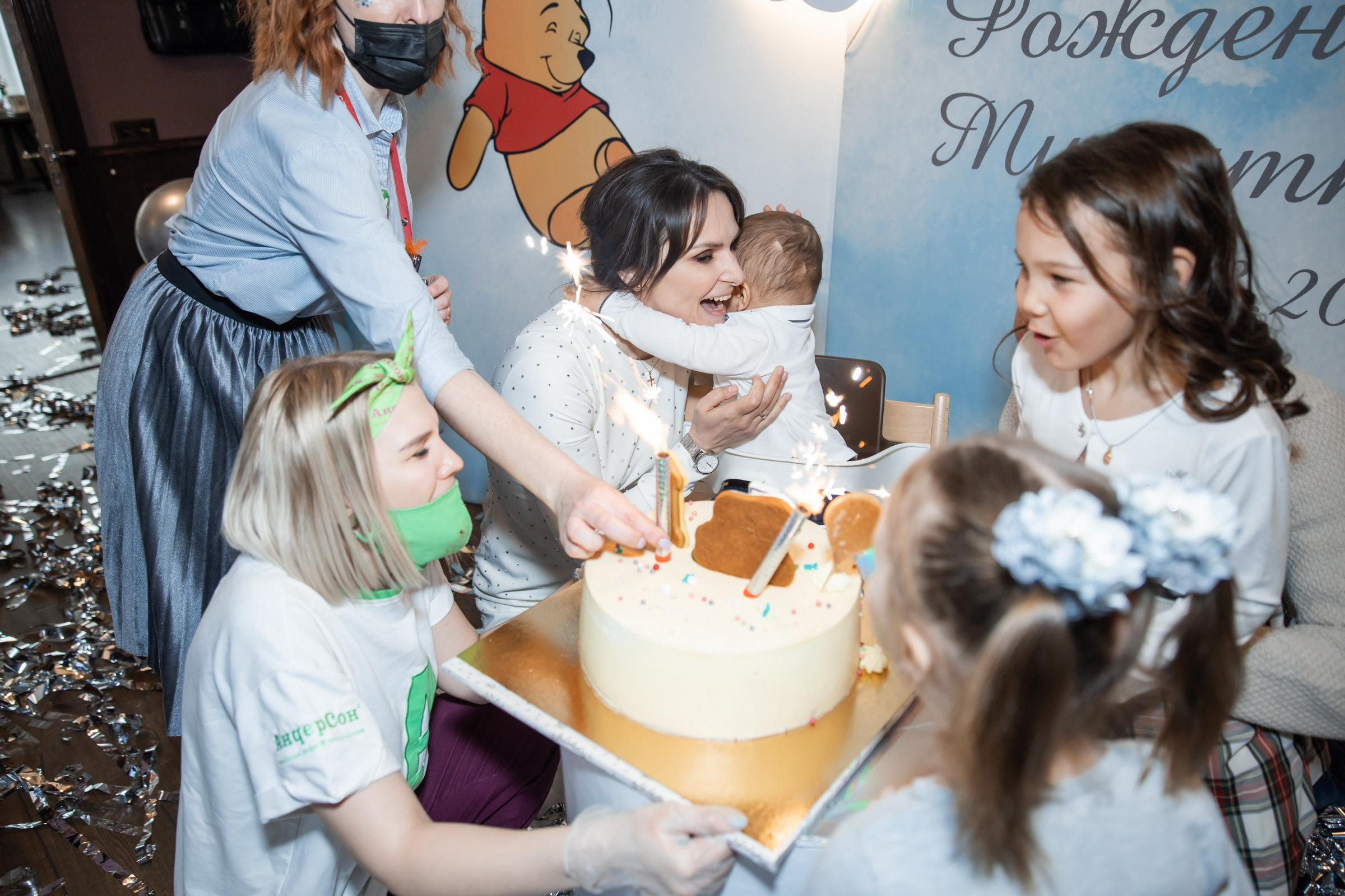 Мишутке 1 годик (кафе Андерсон). Татьяна Чернышова свадебный фотограф Москва