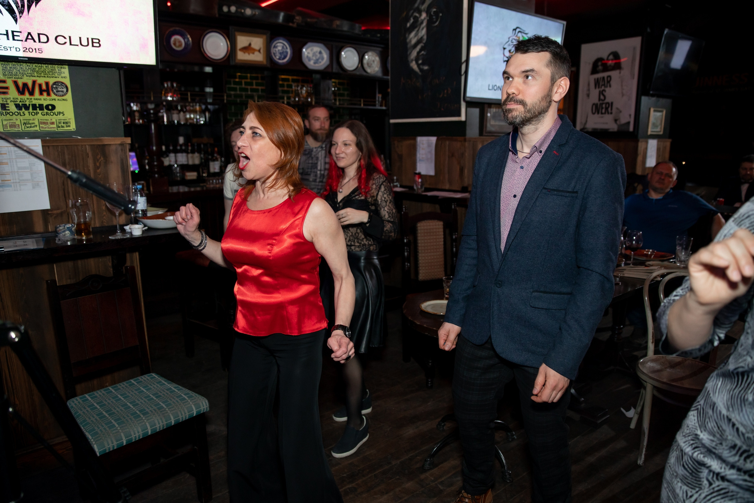 Юбилей 50 лет (Lion's Head Pub). Татьяна Чернышова свадебный фотограф Москва