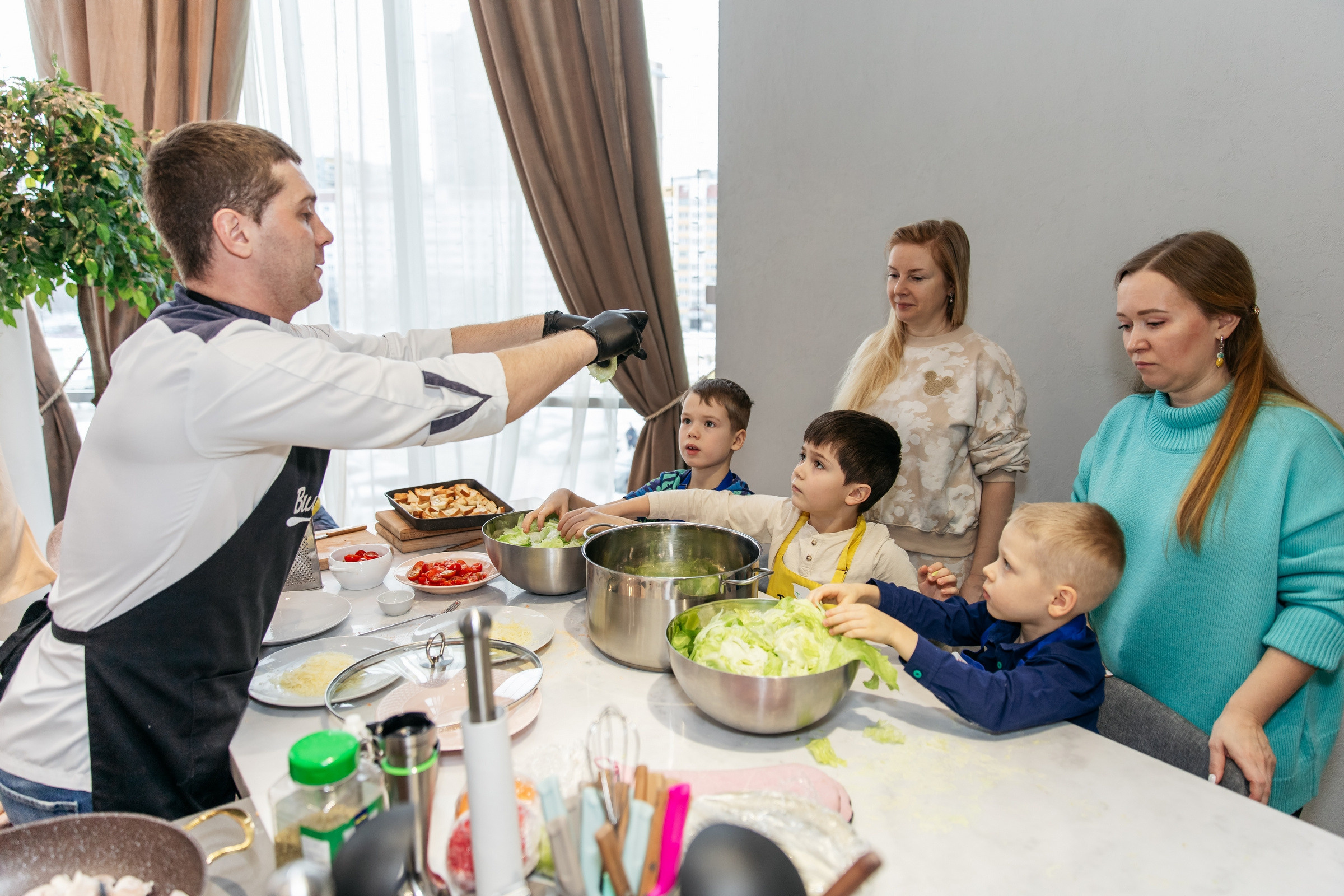Софье 5 лет (Кулинарная студия). Татьяна Чернышова свадебный фотограф Москва