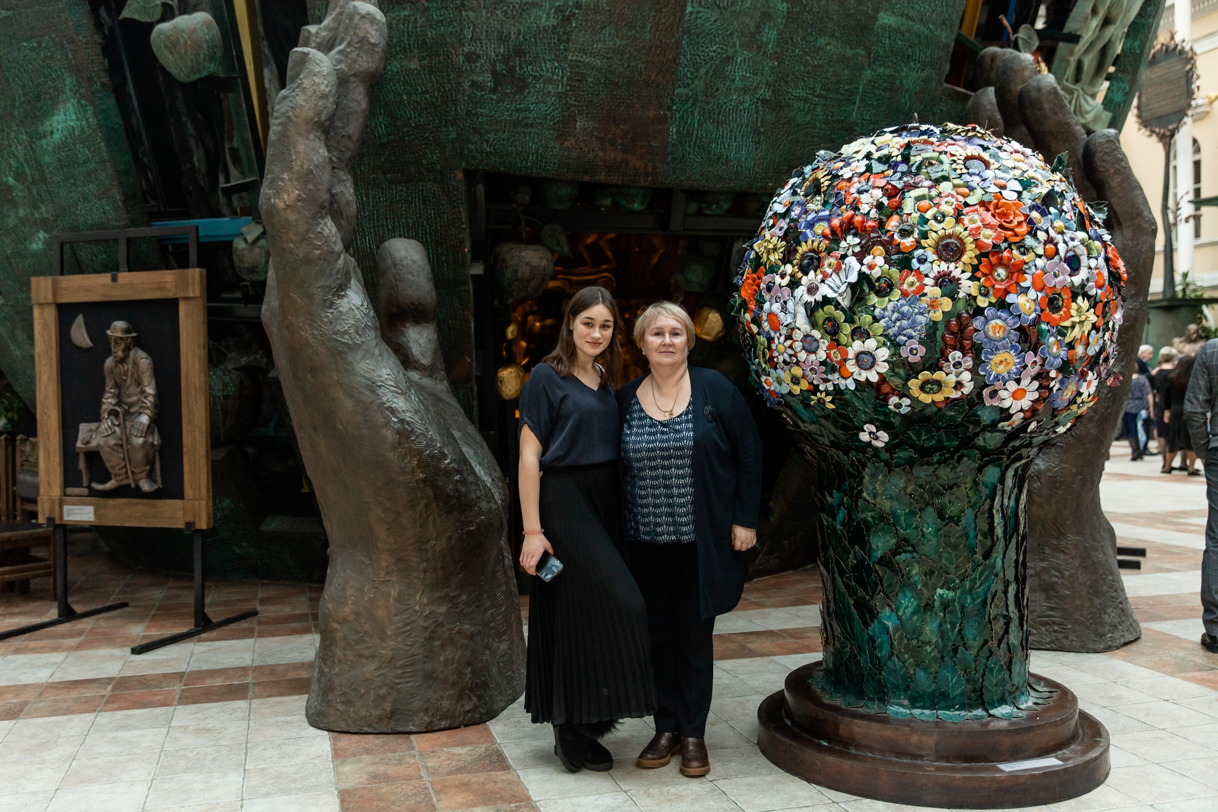 Юбилей 50 лет (Галерея искусств Зураба Церетели). Татьяна Чернышова свадебный фотограф Москва