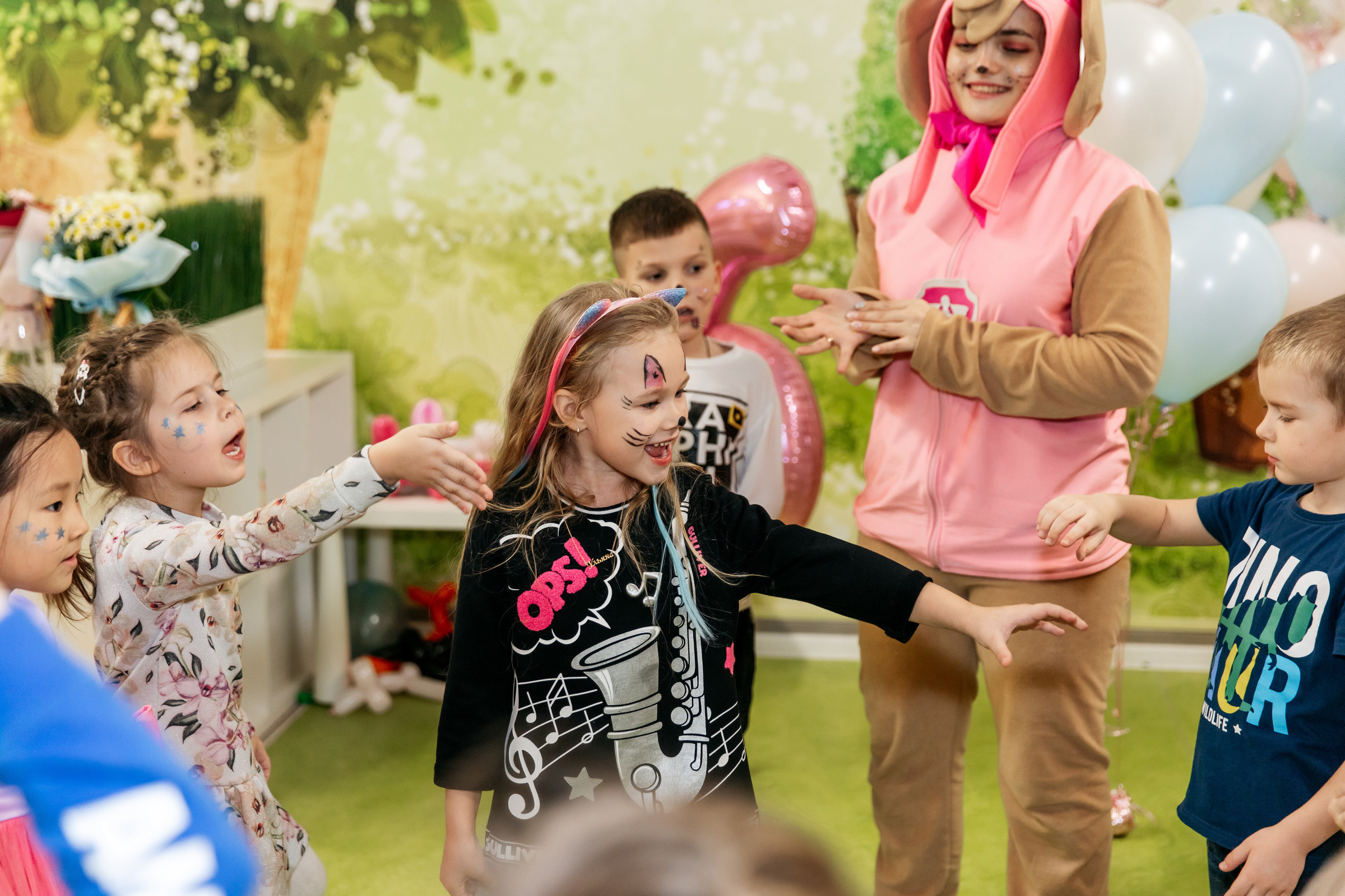 Ульяне 5 лет (детское кафе). Татьяна Чернышова свадебный фотограф Москва