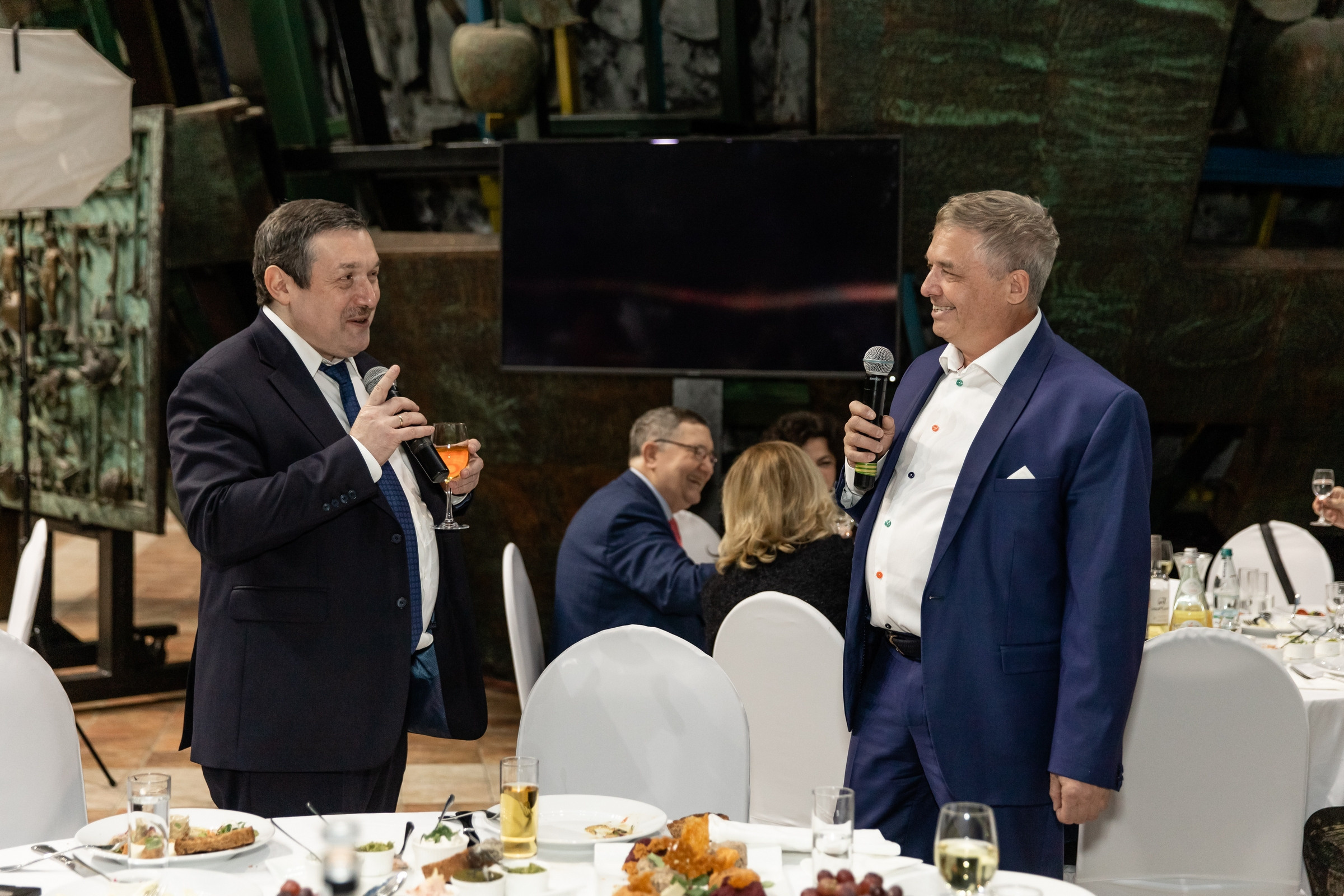 Юбилей 50 лет (Галерея искусств Зураба Церетели). Татьяна Чернышова свадебный фотограф Москва