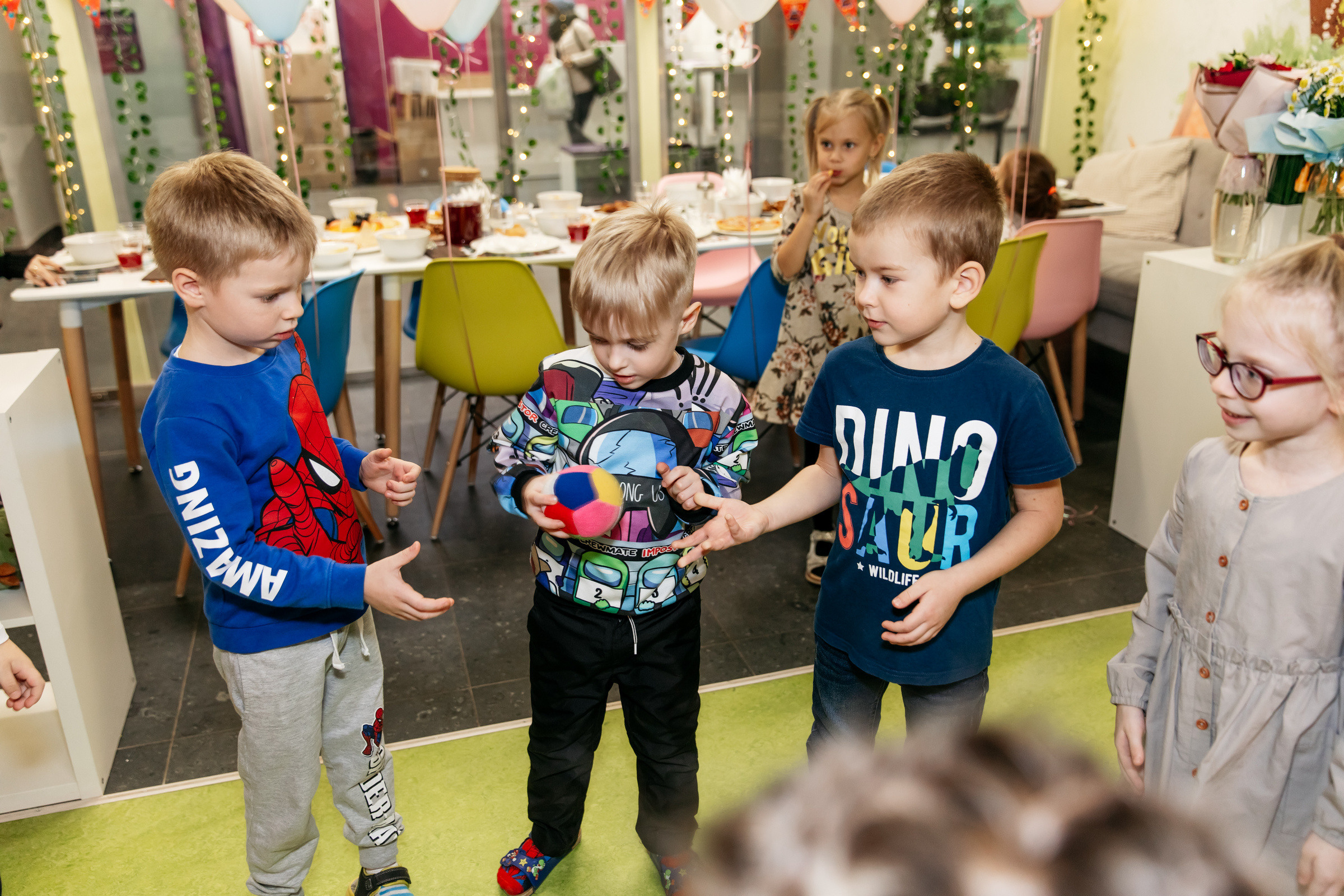 Ульяне 5 лет (детское кафе). Татьяна Чернышова свадебный фотограф Москва