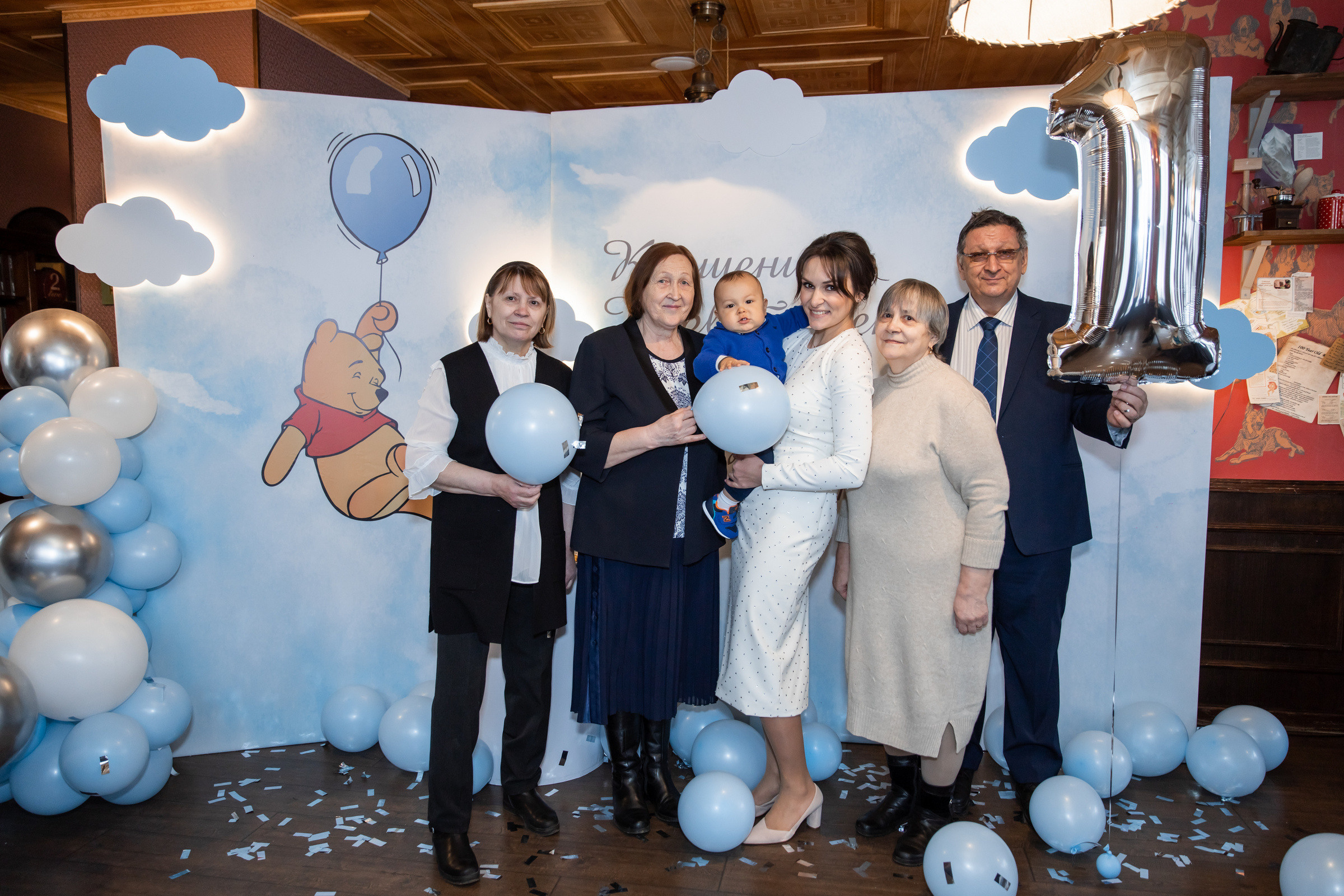 Мишутке 1 годик (кафе Андерсон). Татьяна Чернышова свадебный фотограф Москва