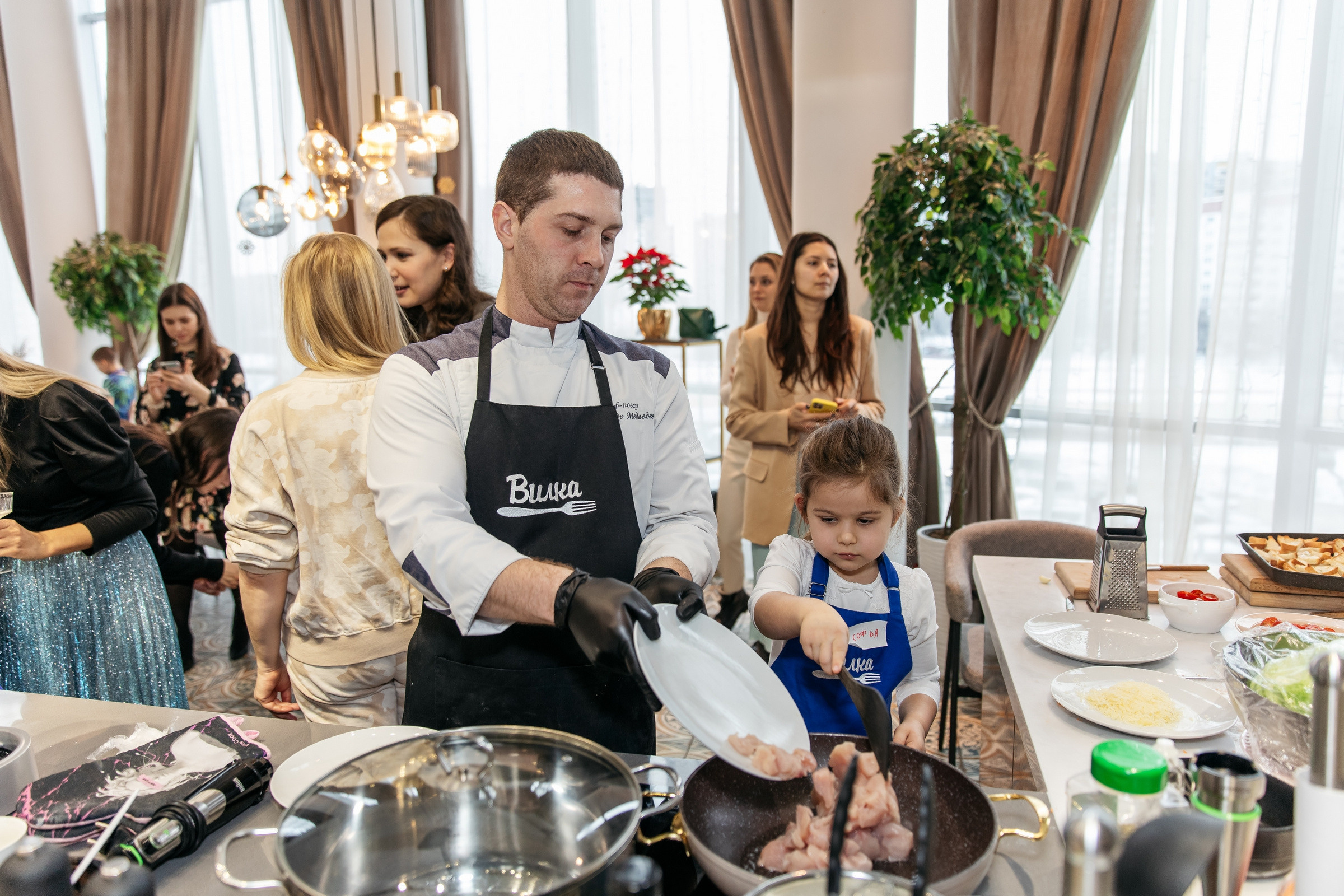Софье 5 лет (Кулинарная студия). Татьяна Чернышова свадебный фотограф Москва
