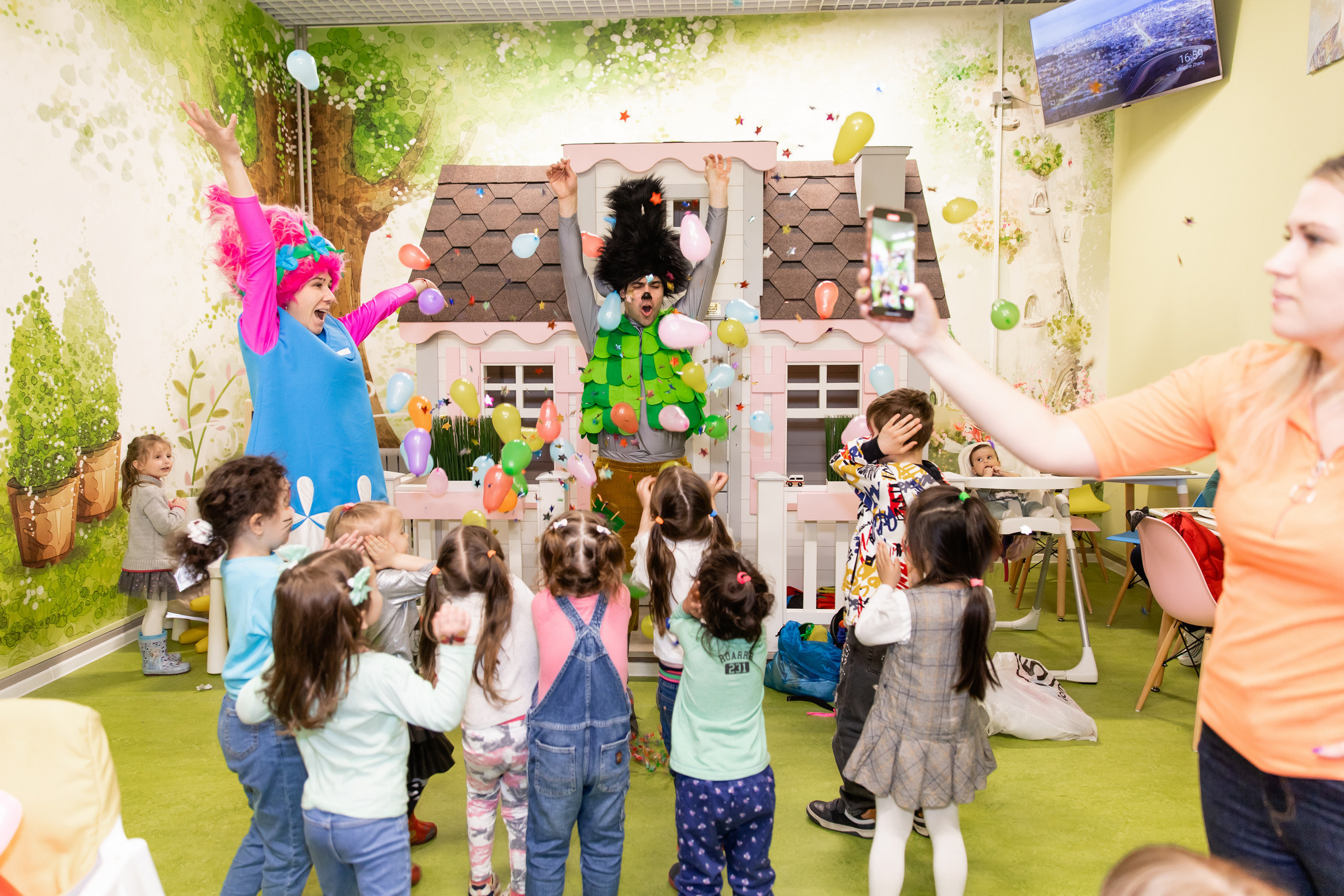 Открытие детского кафе. Татьяна Чернышова свадебный фотограф Москва