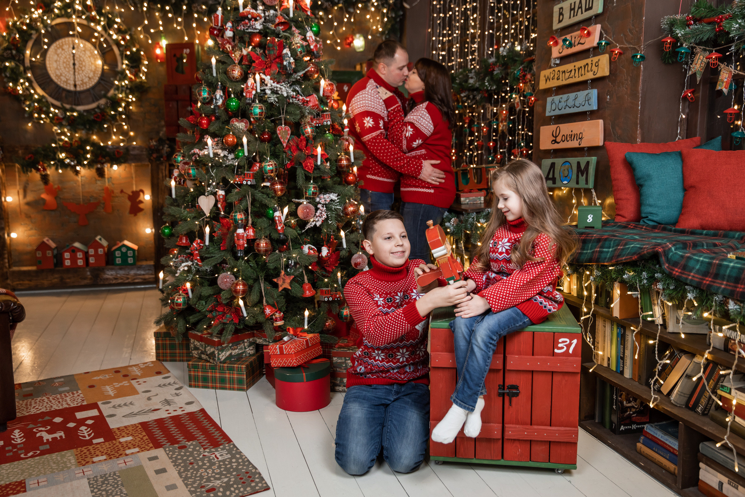 Новогодние съёмки. Татьяна Чернышова свадебный фотограф Москва