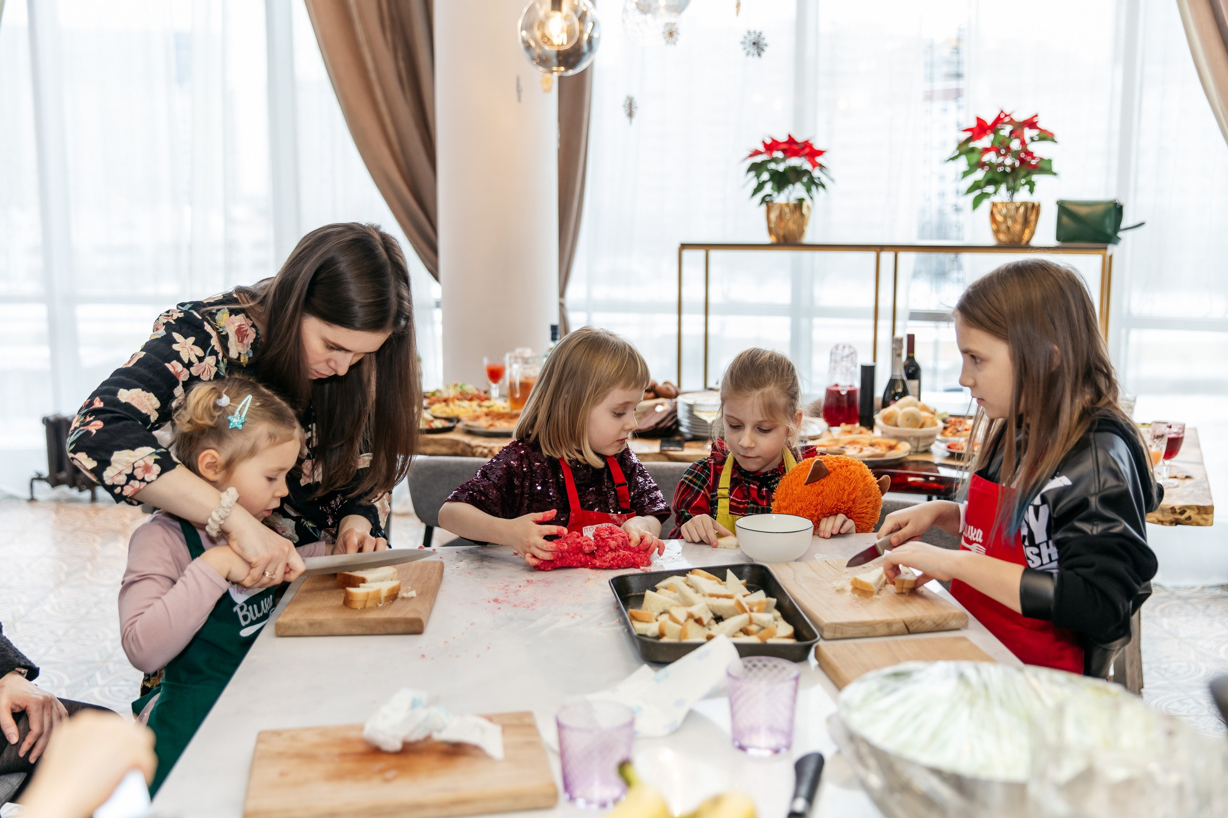 Софье 5 лет (Кулинарная студия). Татьяна Чернышова свадебный фотограф Москва