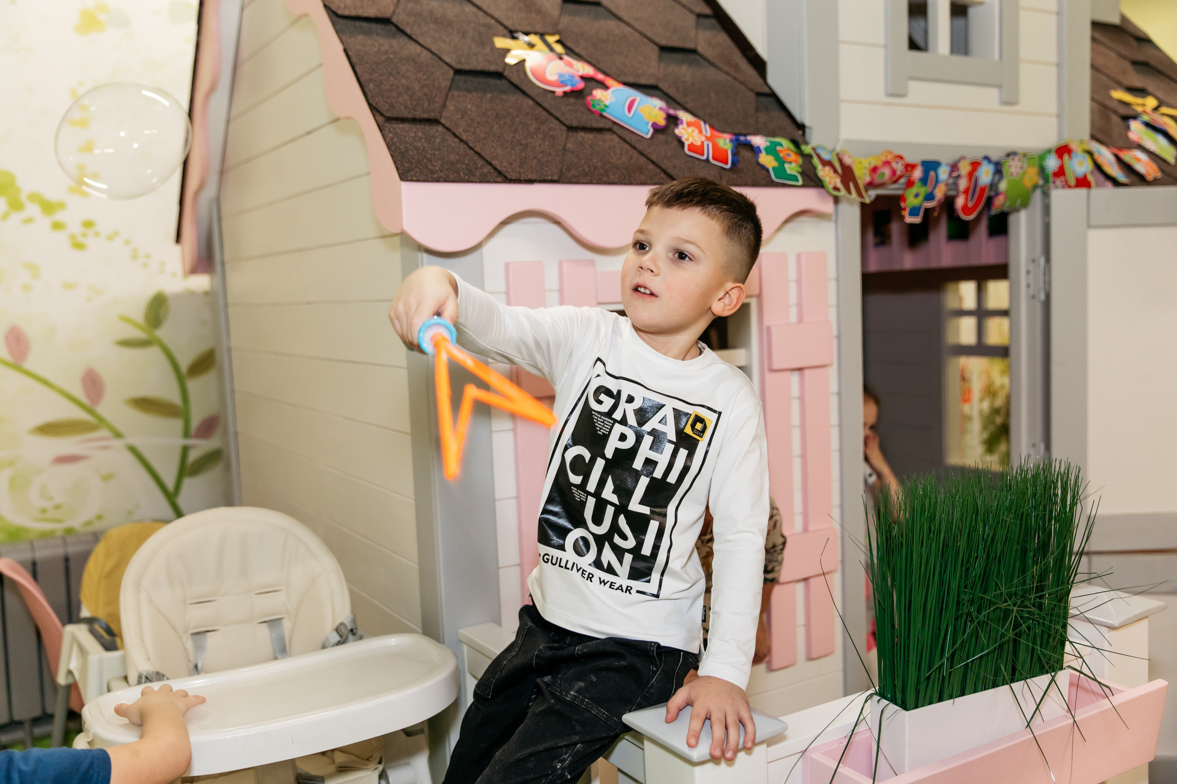 Ульяне 5 лет (детское кафе). Татьяна Чернышова свадебный фотограф Москва