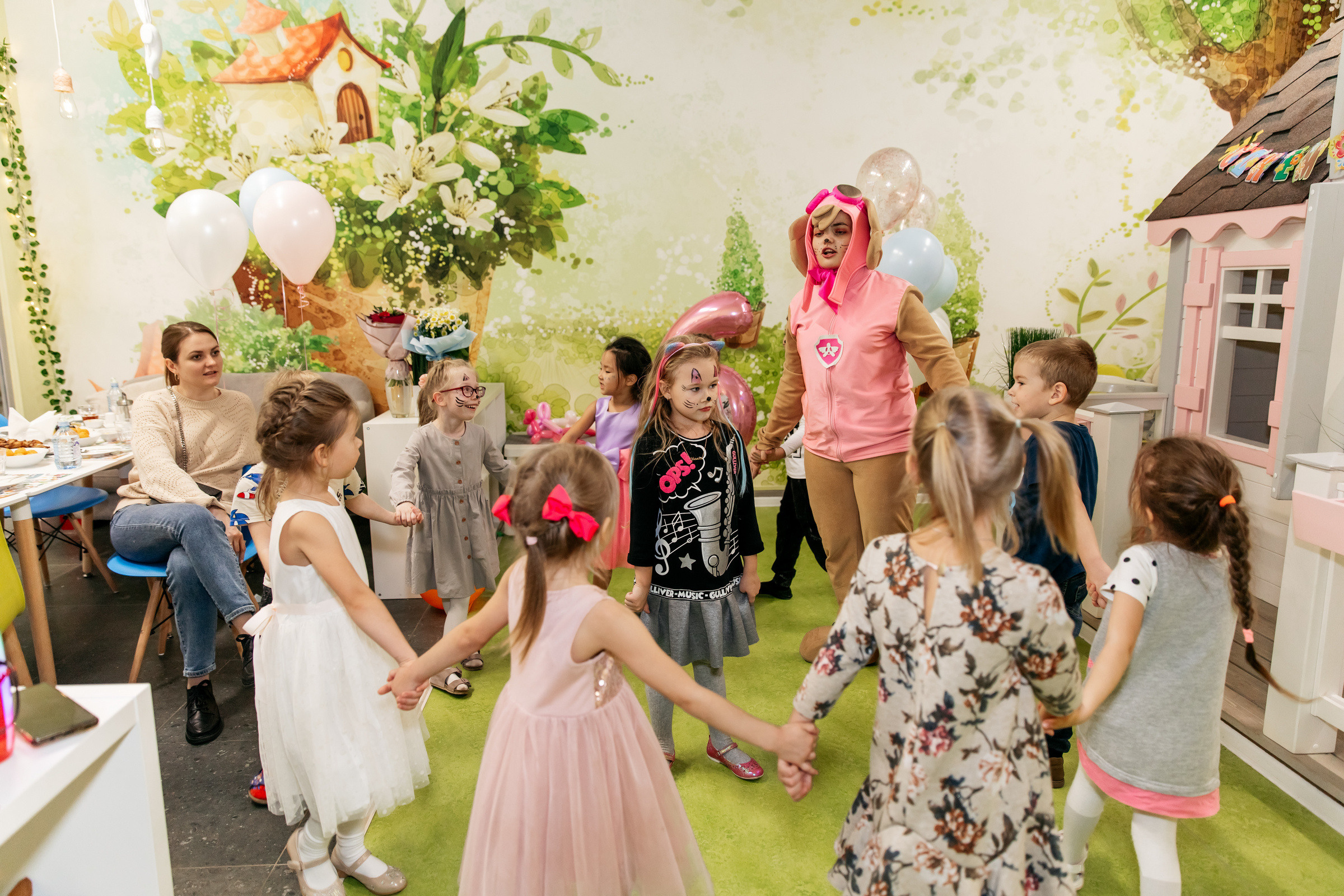 Ульяне 5 лет (детское кафе). Татьяна Чернышова свадебный фотограф Москва